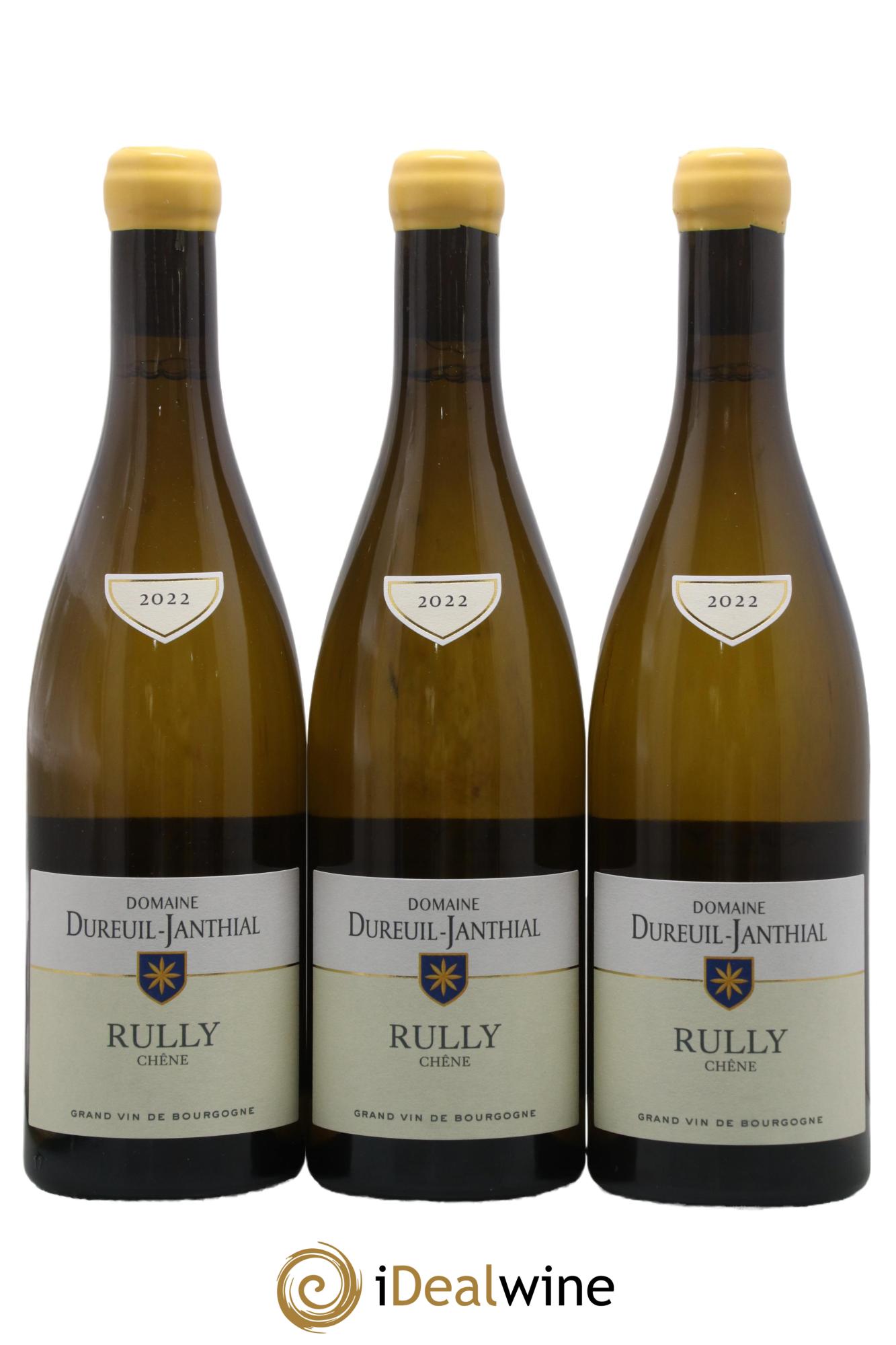 Rully Chêne Vincent Dureuil-Janthial 2022 - Lotto di 3 bottiglie - 0