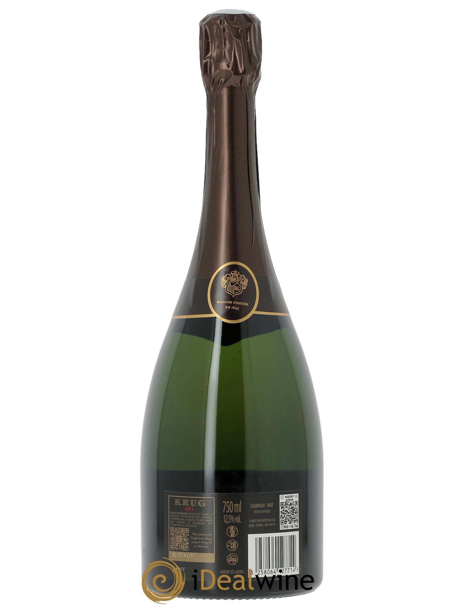 Vintage Krug  2013 - Lot de 1 bouteille - 2