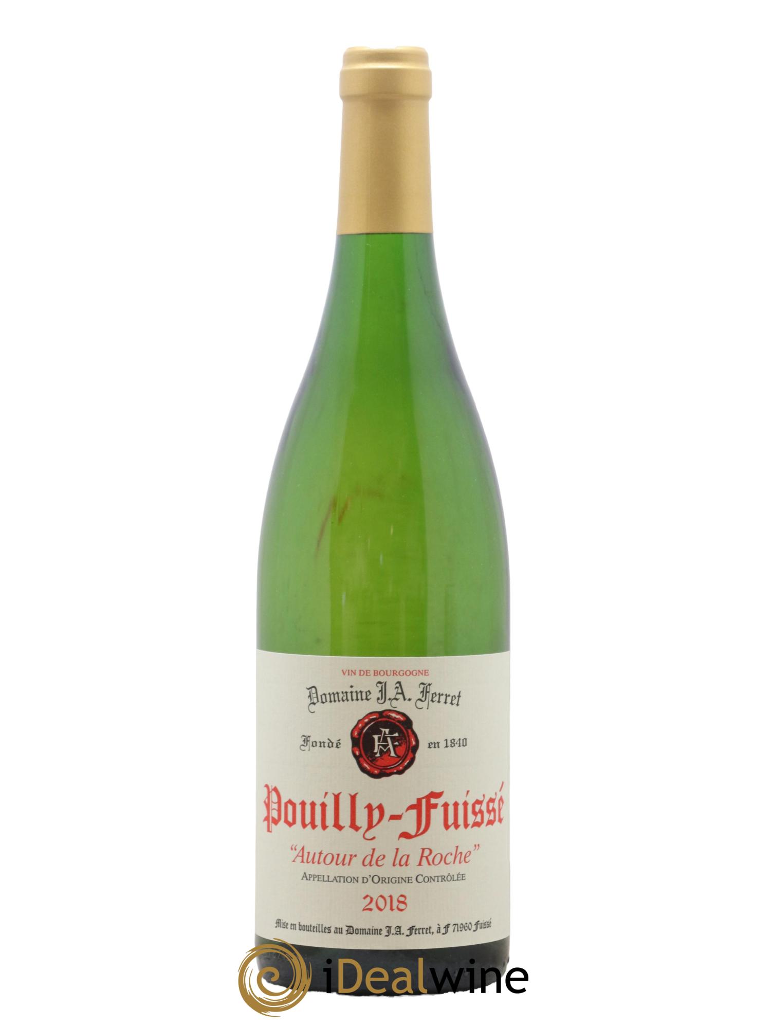 Pouilly-Fuissé Autour de la Roche J.A. Ferret (Domaine) 2018 - Lot de 1 bouteille - 0