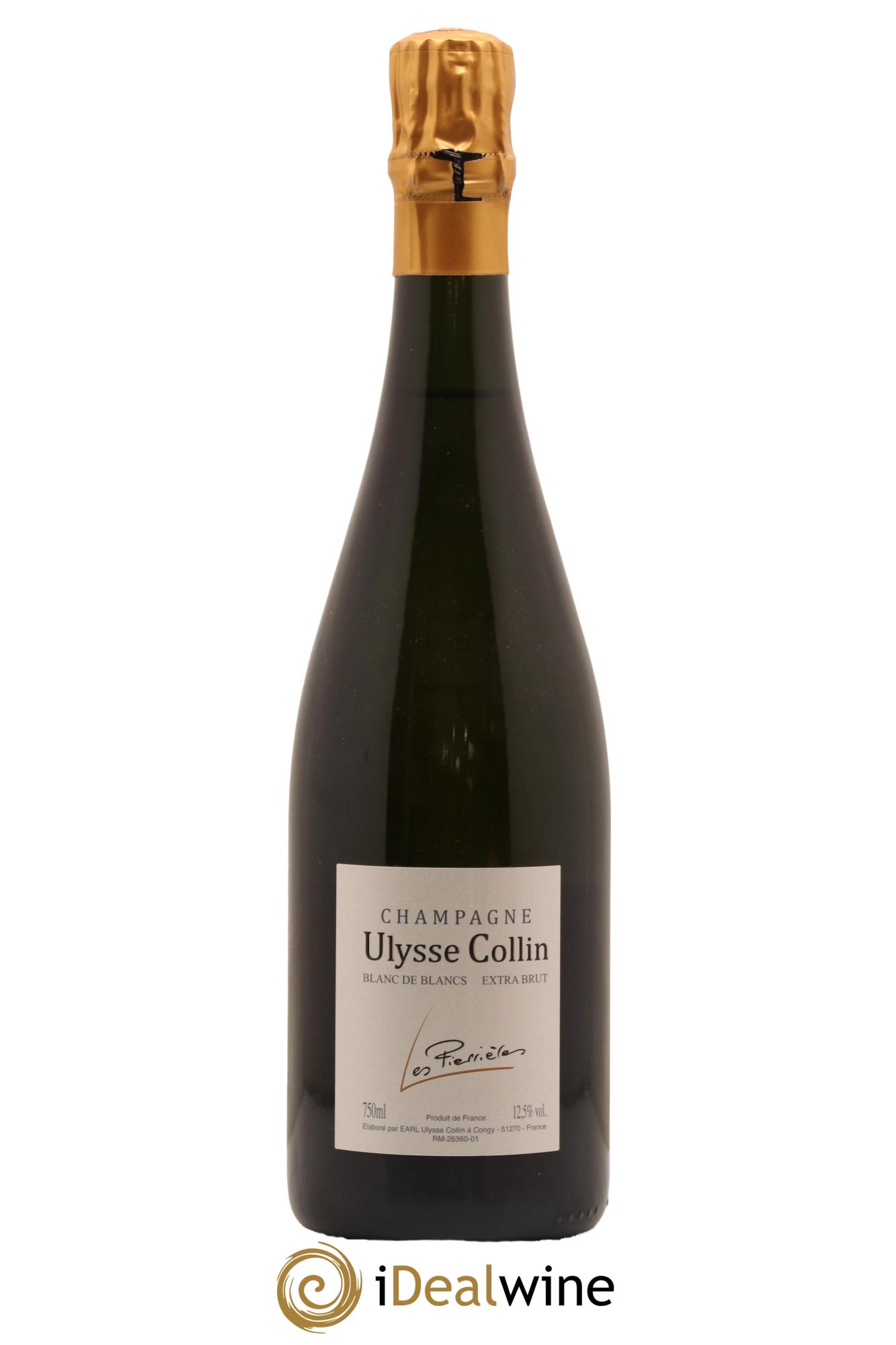 Les Pierrières Blancs de Blancs Extra-Brut Ulysse Collin - Lot de 1 bouteille - 0