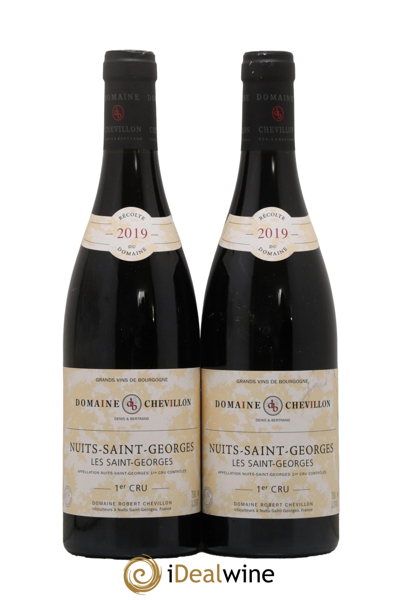Nuits-Saint-Georges 1er Cru Les Saint Georges Robert Chevillon 2019 - Lot of 2 bottles - 0