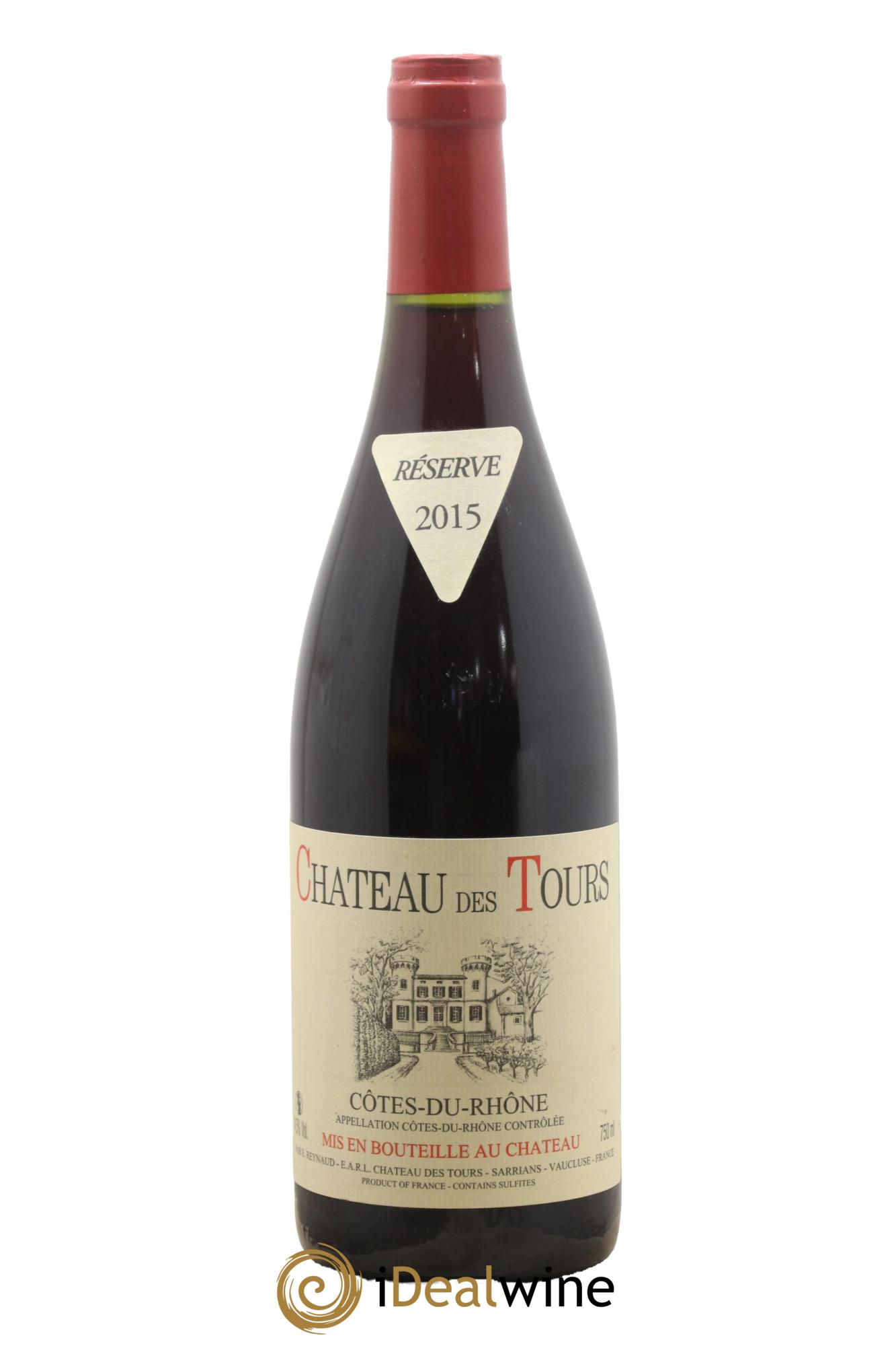 Côtes-du-Rhône Château des Tours Emmanuel Reynaud 2015 - Lotto di 1 bottiglia - 0