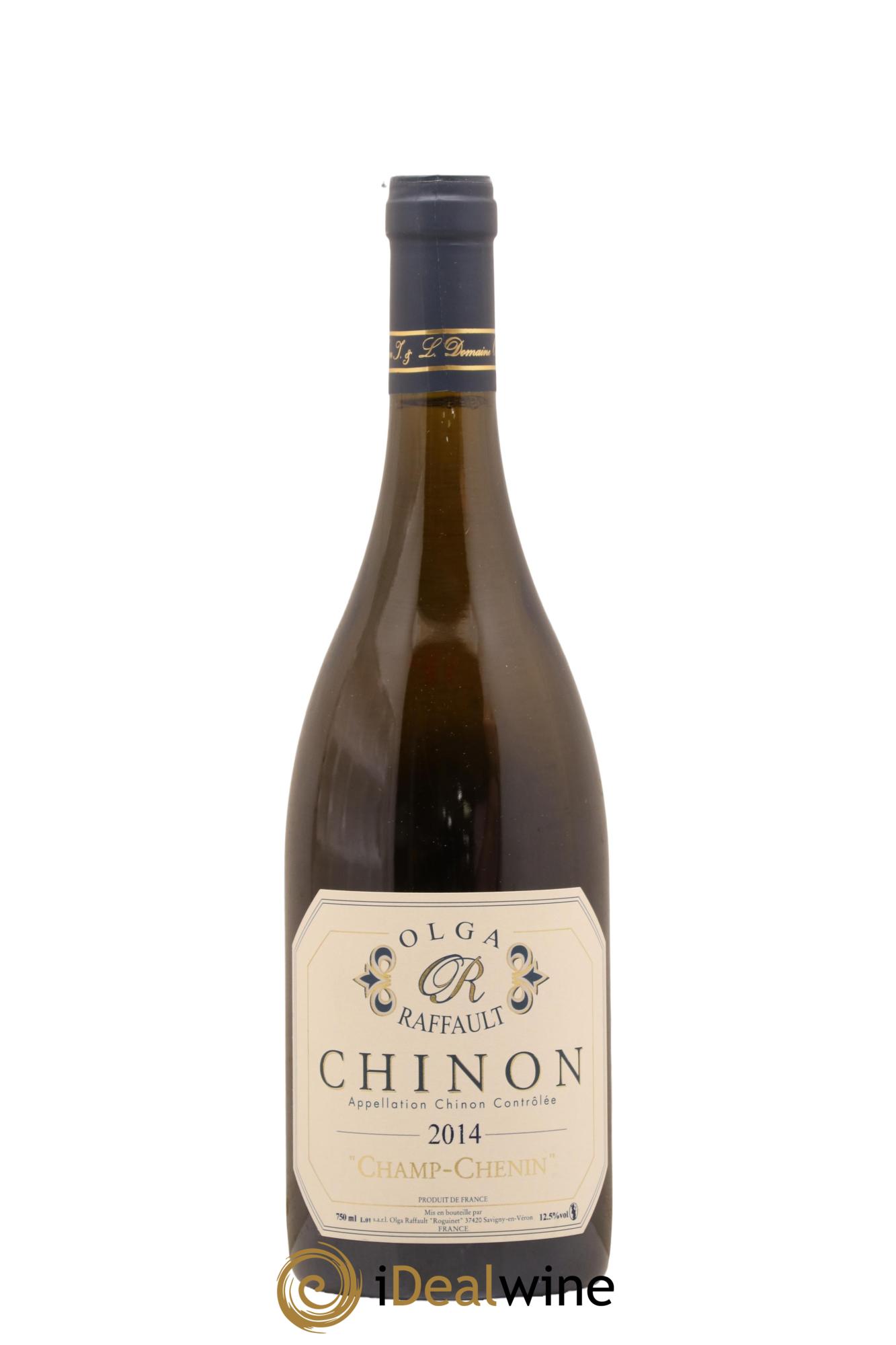 Chinon Champ Chenin Domaine Olga Raffault 2014 - Lot de 1 bouteille - 0