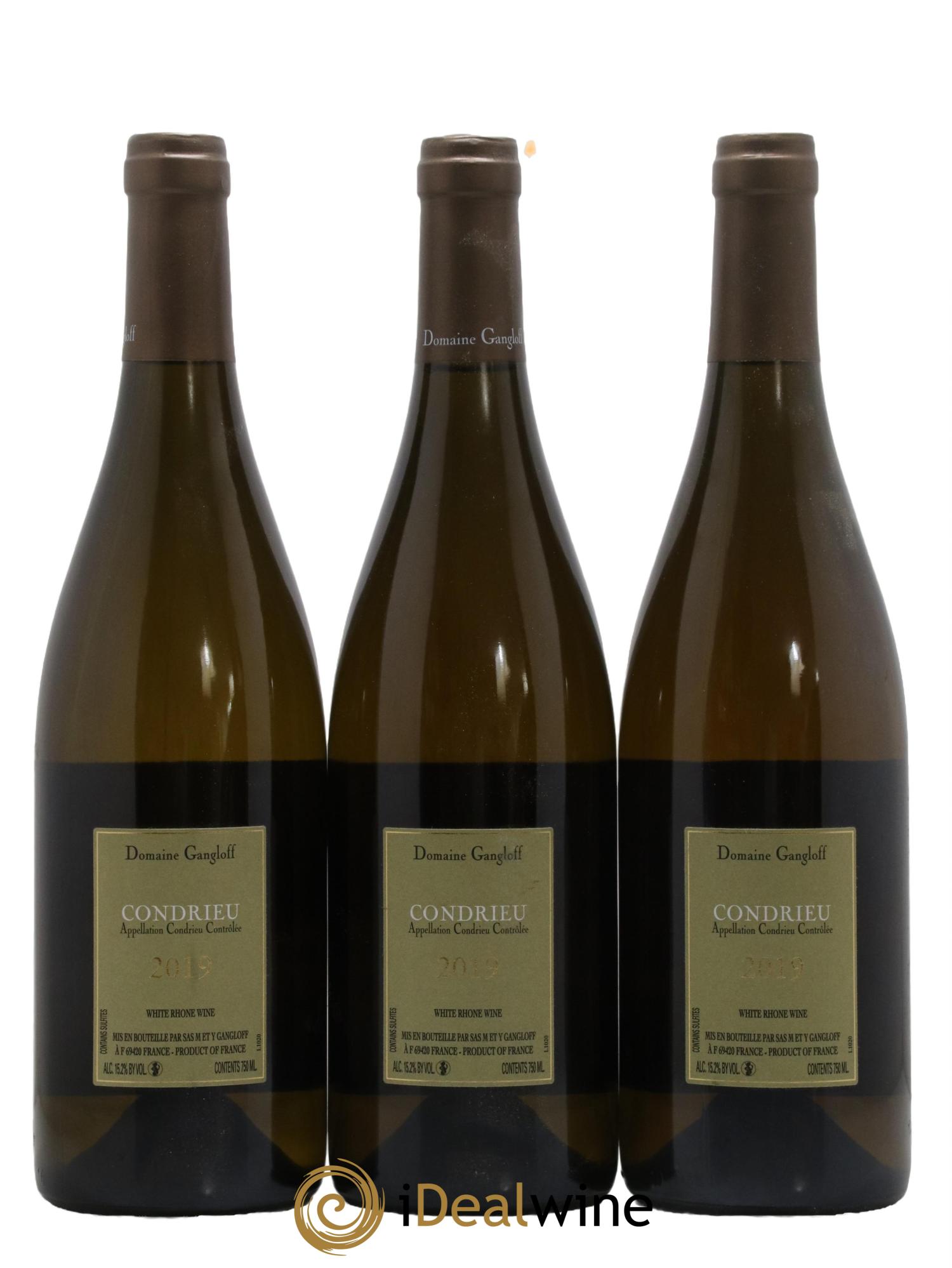 Condrieu Domaine Gangloff (Domaine) 2019 - Lot de 3 bouteilles - 1