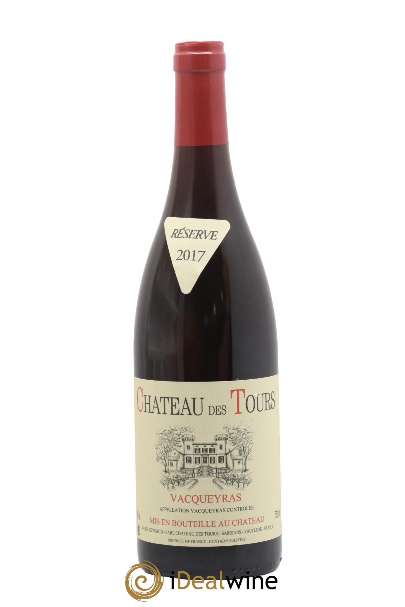 Vacqueyras Château des Tours Emmanuel Reynaud 2017 - Posten von 1 Flasche - 0