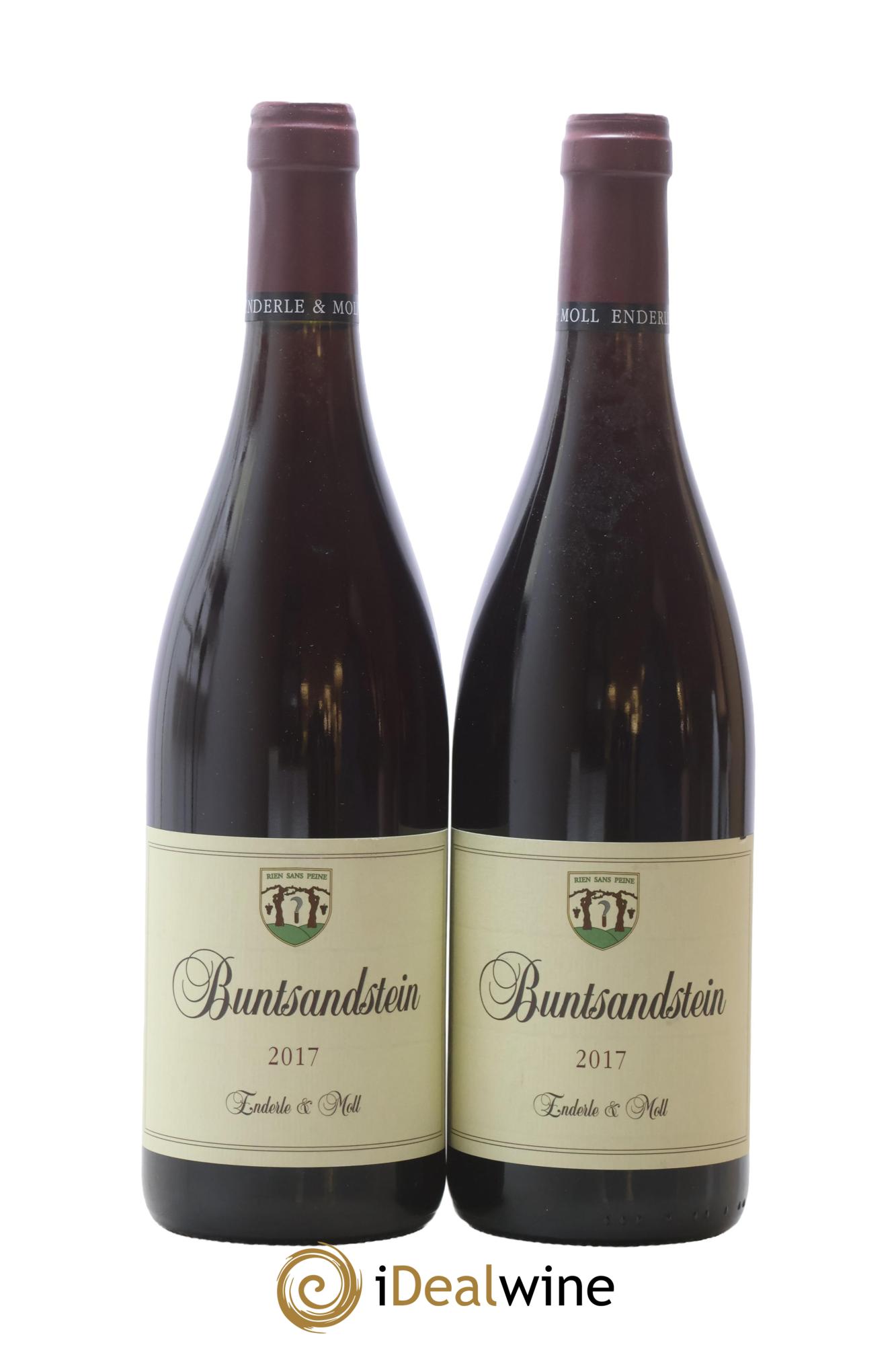 Allemagne Buntsandstein Enderle & Moll 2017 - Posten von 2 Flaschen - 0