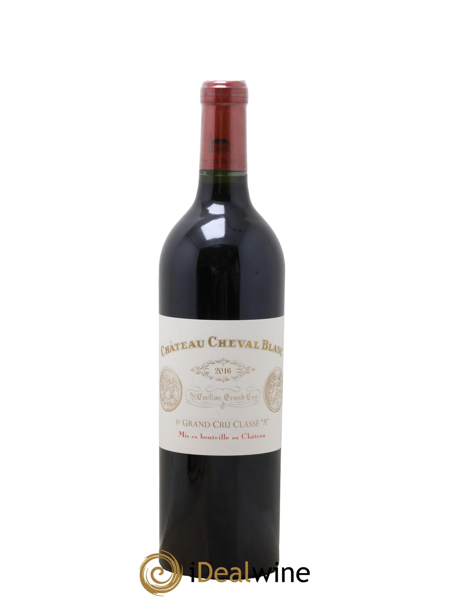 Château Cheval Blanc 1er Grand Cru Classé A 2016 - Lot de 1 bouteille - 0