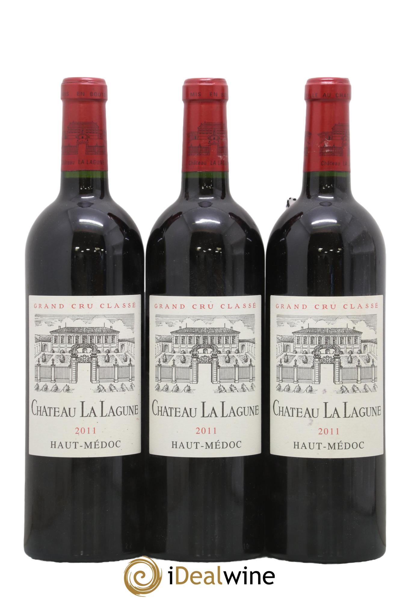 Château la Lagune 3ème Grand Cru Classé 2011 - Lot de 3 bouteilles - 0