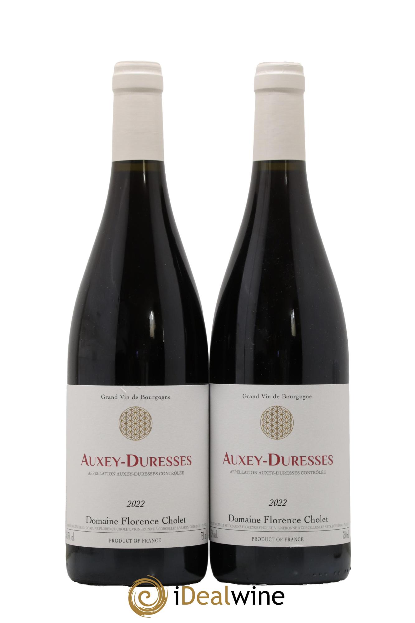 Auxey-Duresses Florence Cholet 2022 - Lot de 2 bouteilles - 0