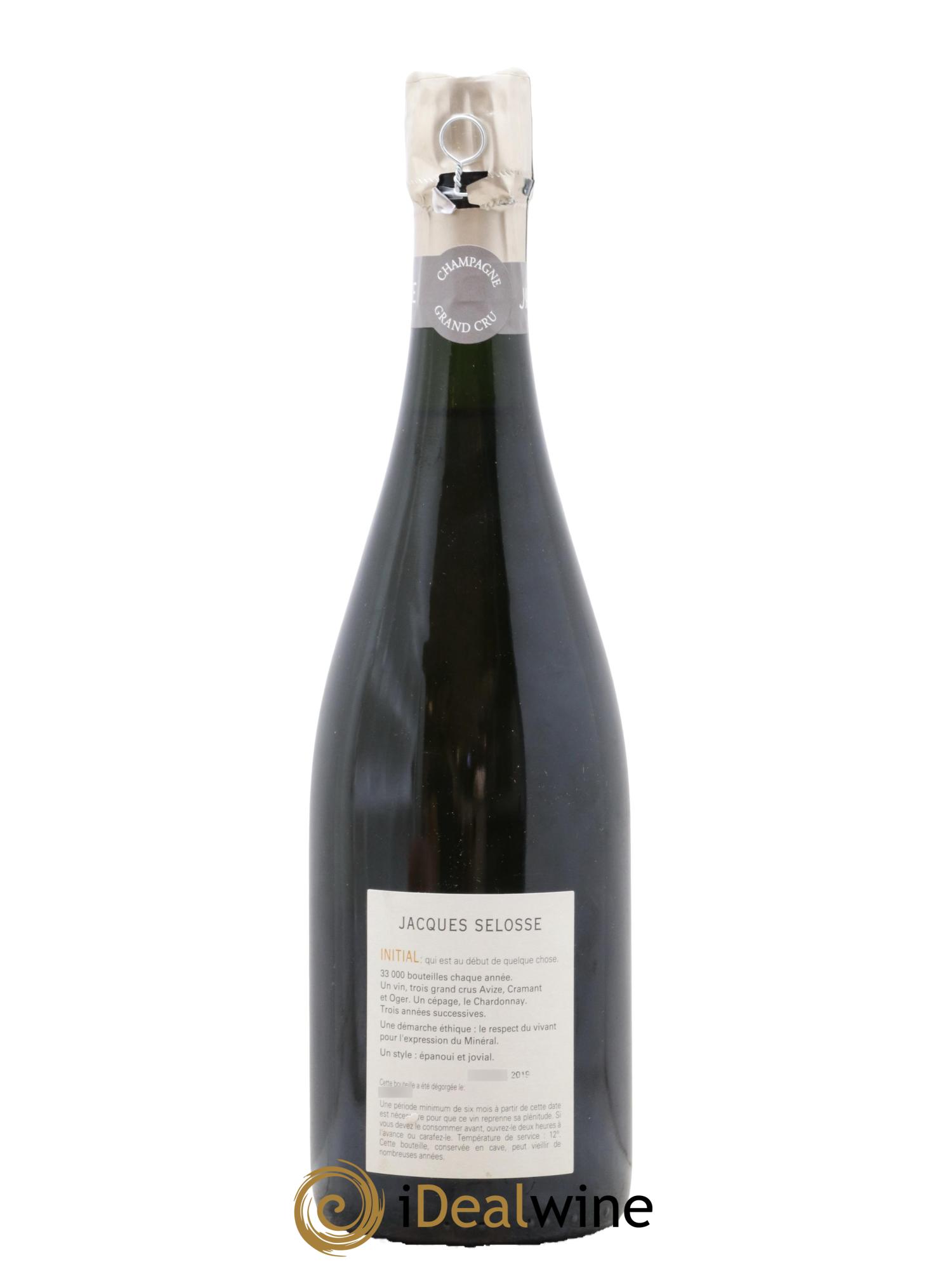 Initial Brut Jacques Selosse - Lot de 1 bouteille - 1
