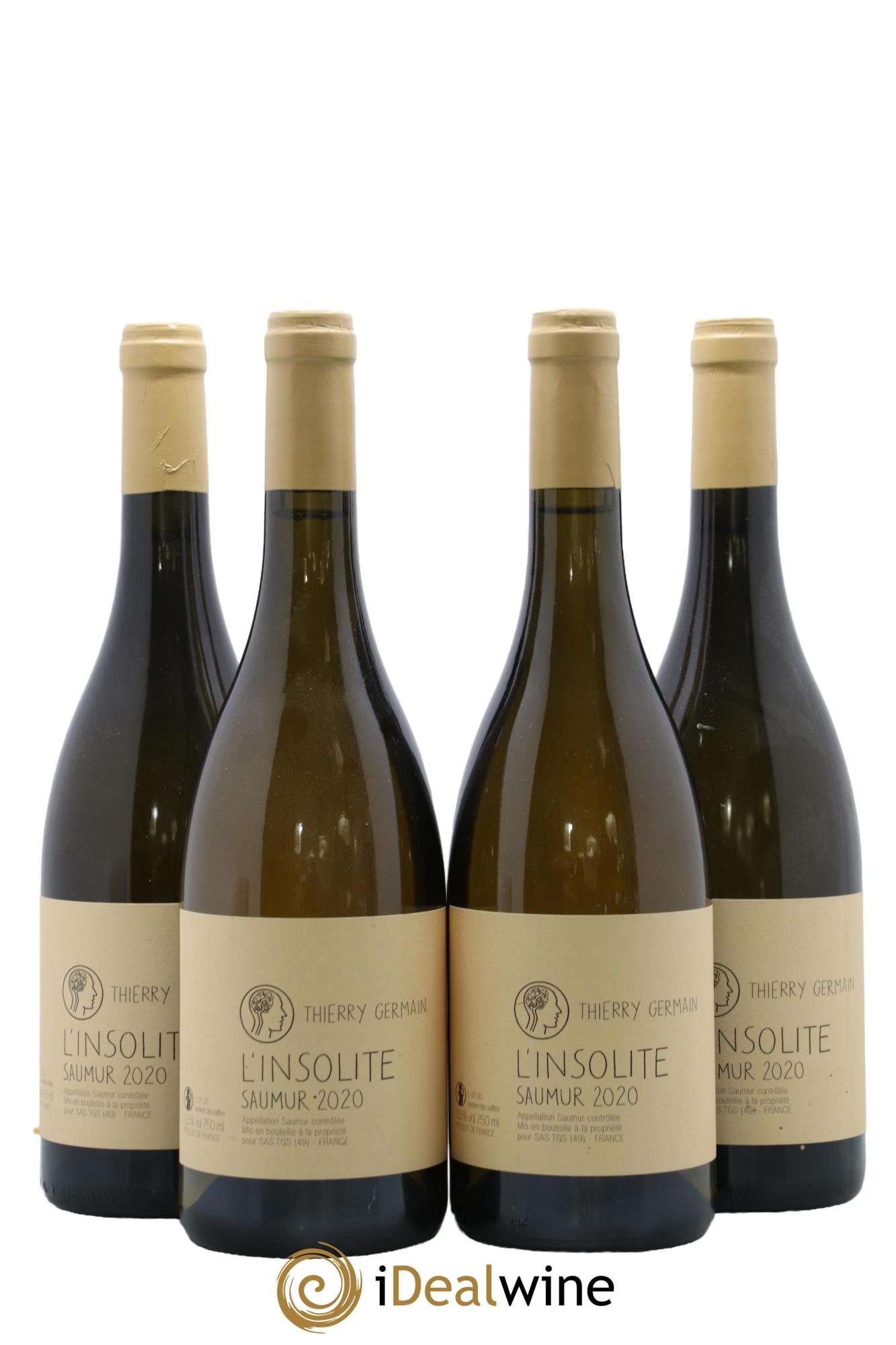 Saumur Insolite Domaine des Roches Neuves - Thierry Germain 2020 - Lot de 4 bouteilles - 0