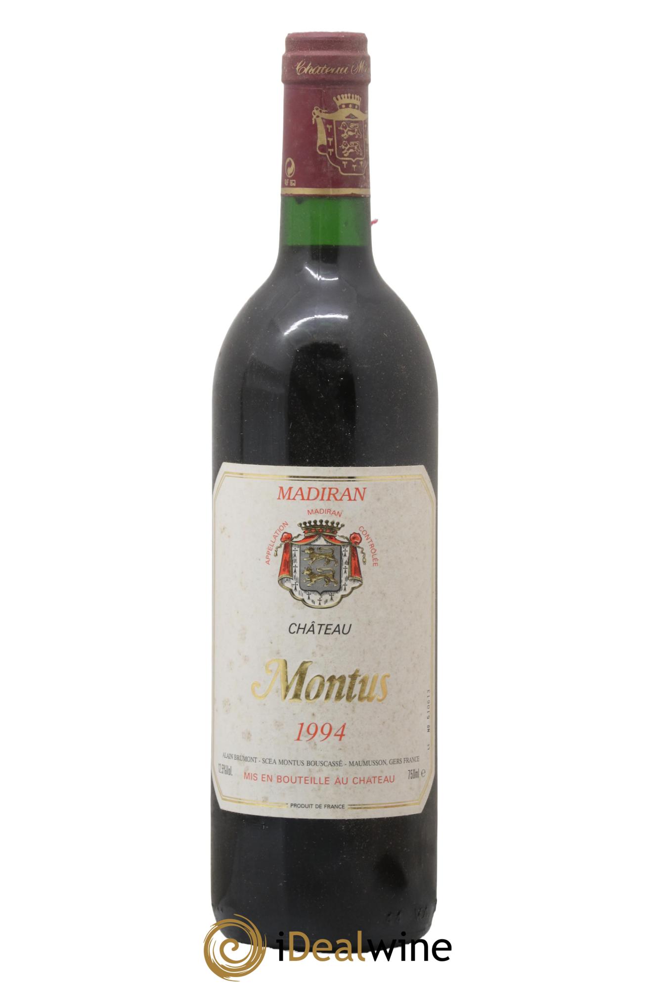 Madiran Château Montus Alain Brumont 1994 - Lotto di 1 bottiglia - 0