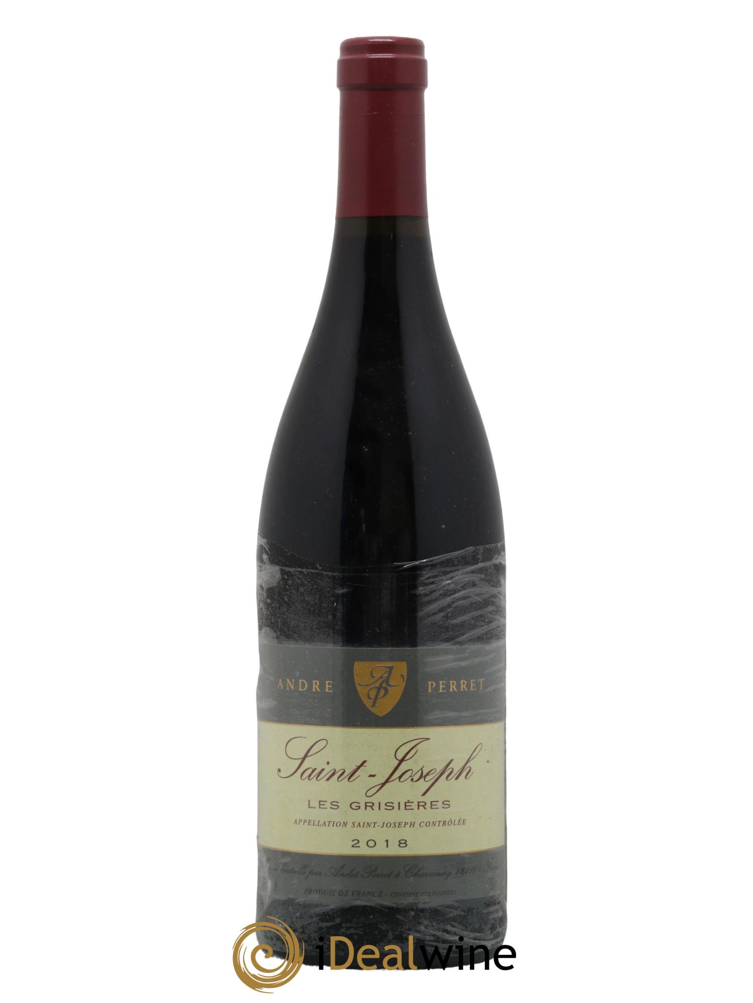 Saint-Joseph Les Grisieres Andre Perret 2018 - Lot de 1 bouteille - 0