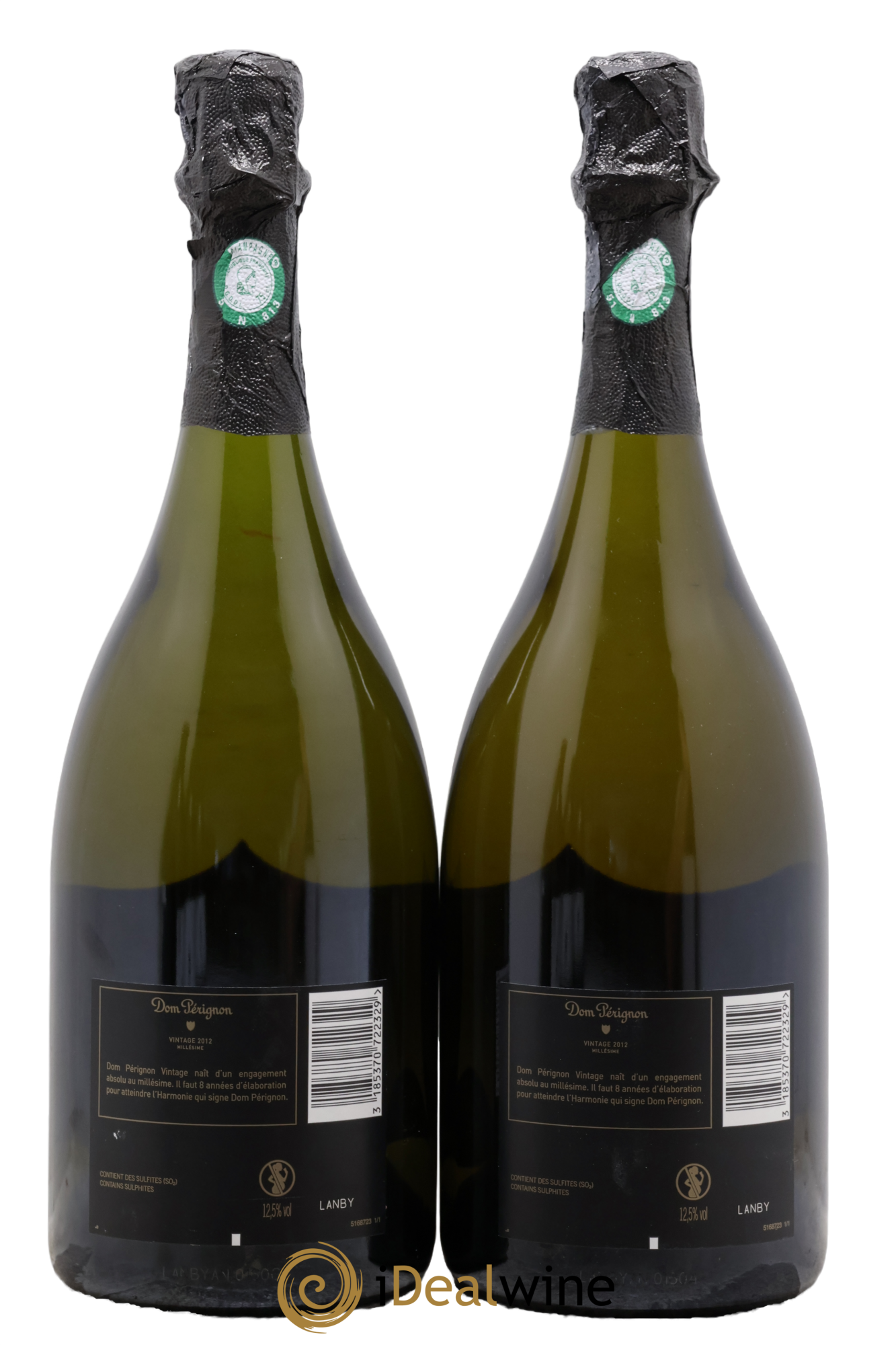 Brut Dom Pérignon 2012 - Lot de 2 bouteilles - 1