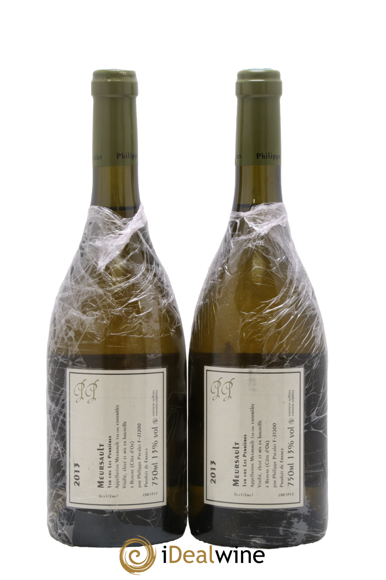 Meursault 1er Cru Les Perrières Philippe Pacalet 2013 - Lot de 2 bouteilles - 1