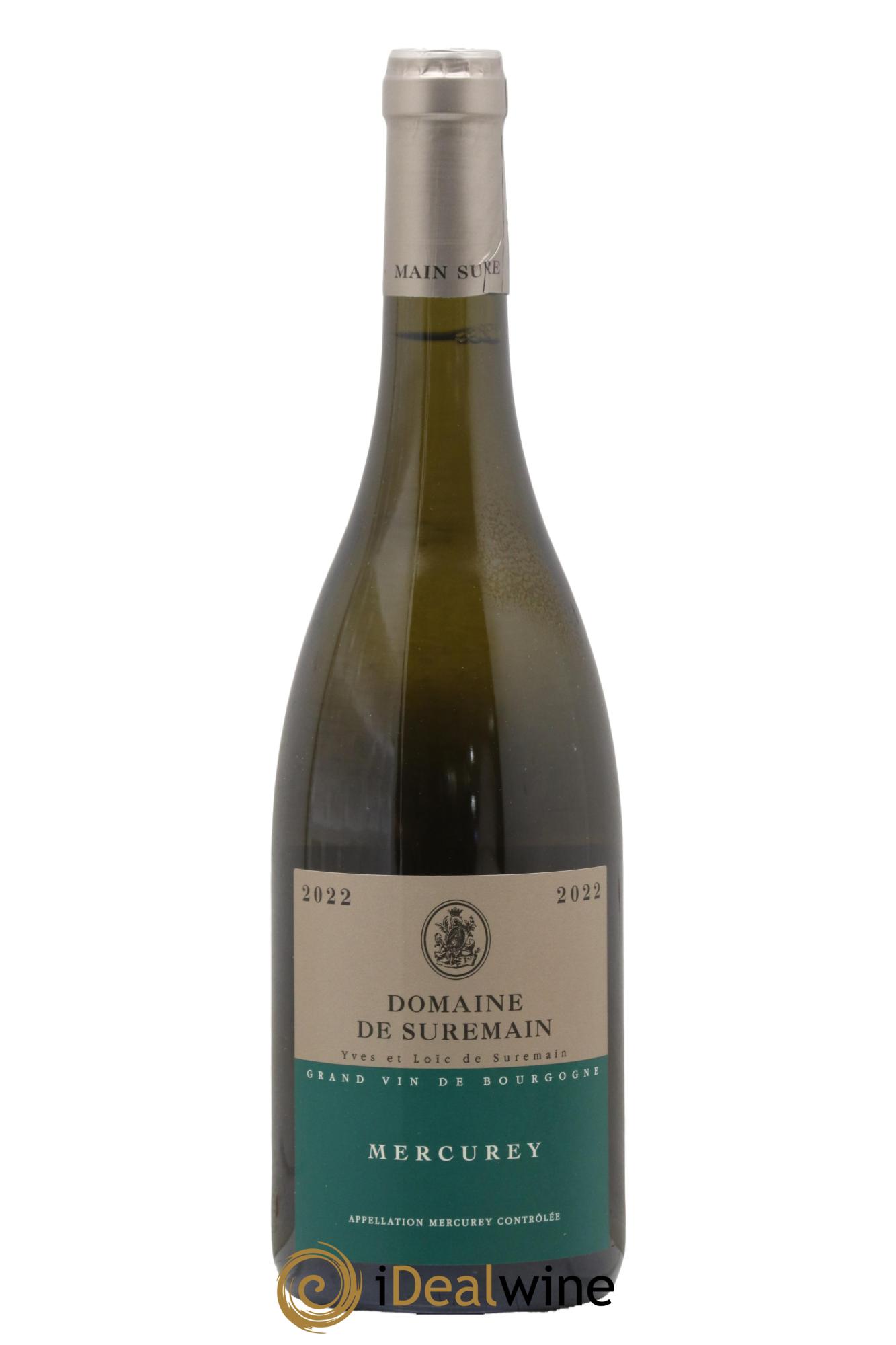 Mercurey Suremain 2022 - Lot de 1 bouteille - 0