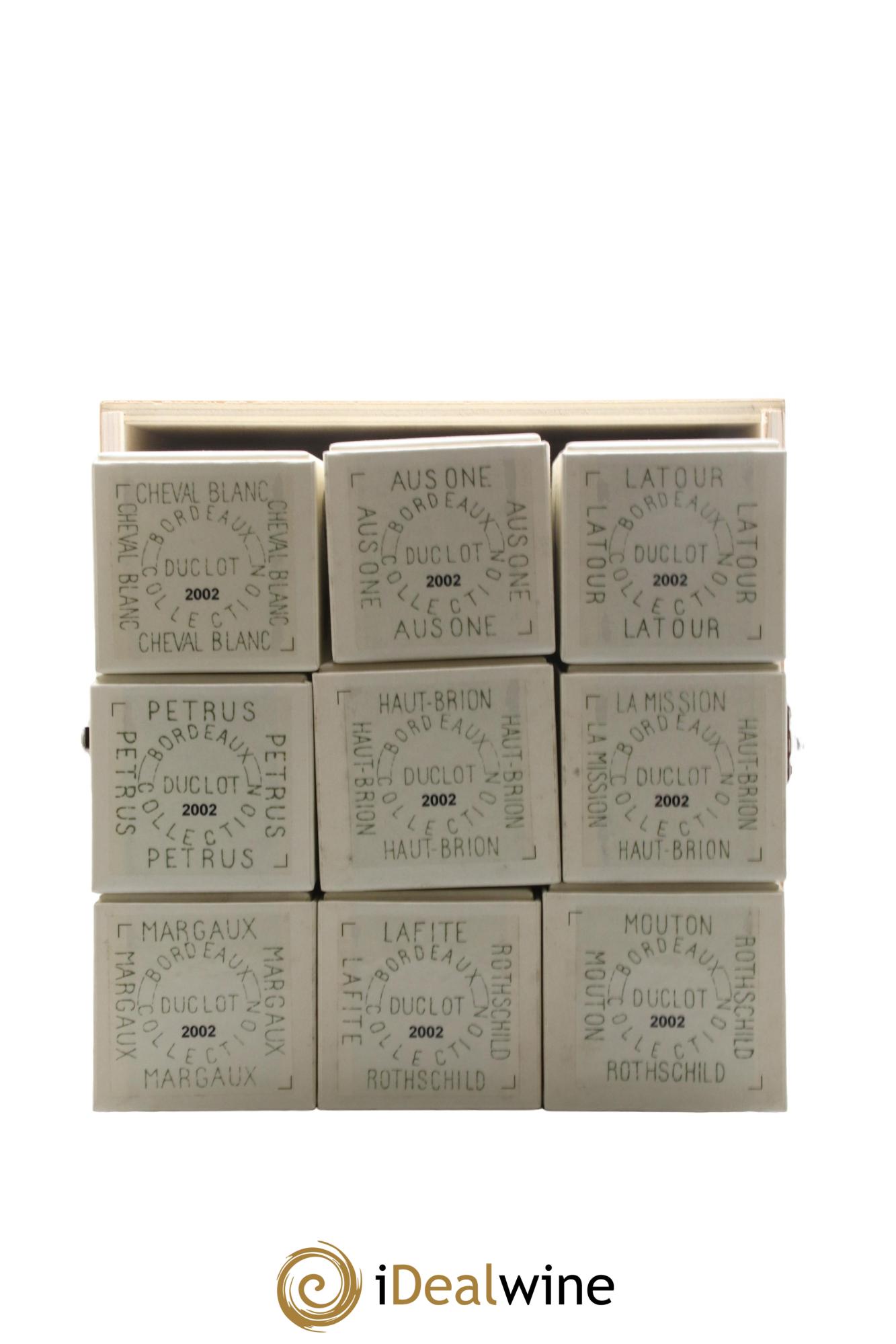 Caisse Collection Duclot 2002 2002 - Lot de 9 bouteilles - 9