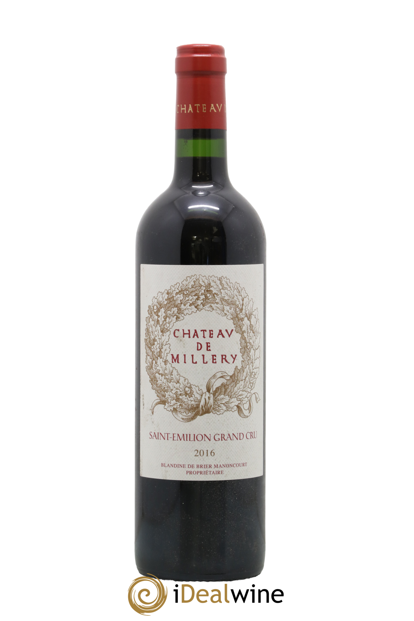 Saint-Émilion Grand Cru Château de Millery 2016 - Posten von 1 Flasche - 0