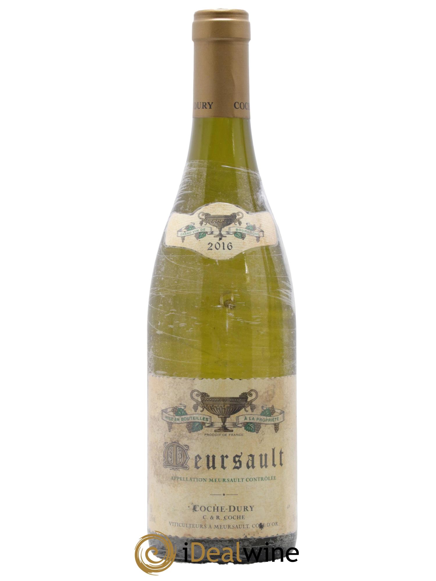 Meursault Coche Dury (Domaine) 2016 - Lot de 1 bouteille - 0