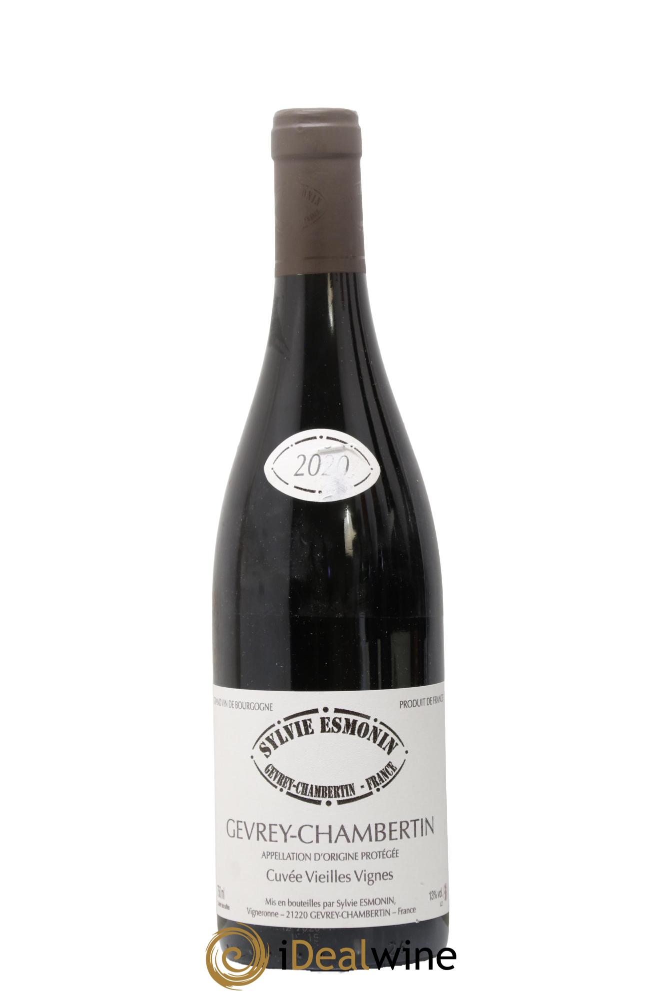 Gevrey-Chambertin Vieilles Vignes Sylvie Esmonin 2020 - Lotto di 1 bottiglia - 0