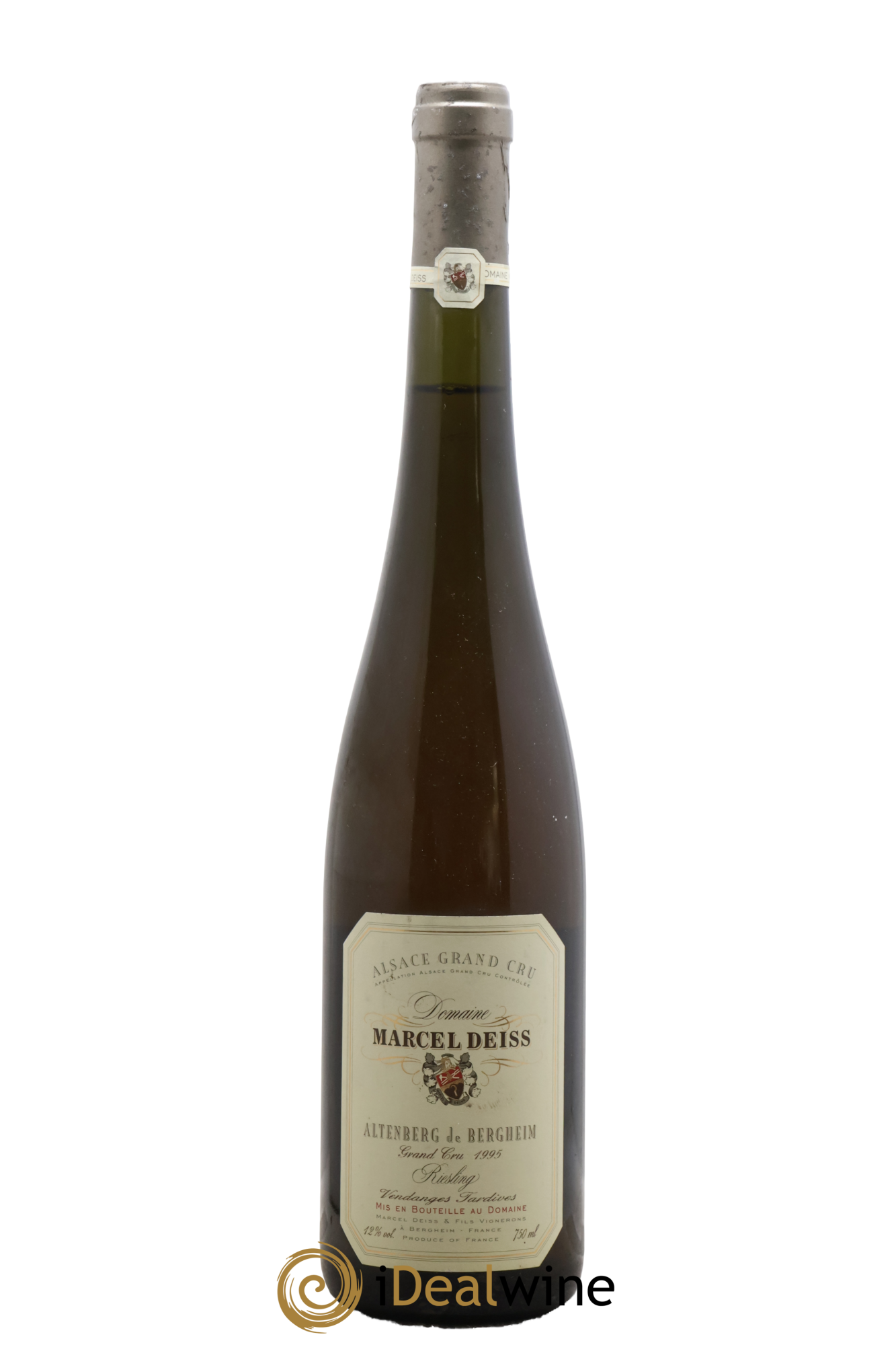 Alsace Altenberg De Bergheim Vendanges Tardives Marcel Deiss 1995 - Lot de 1 bouteille - 0