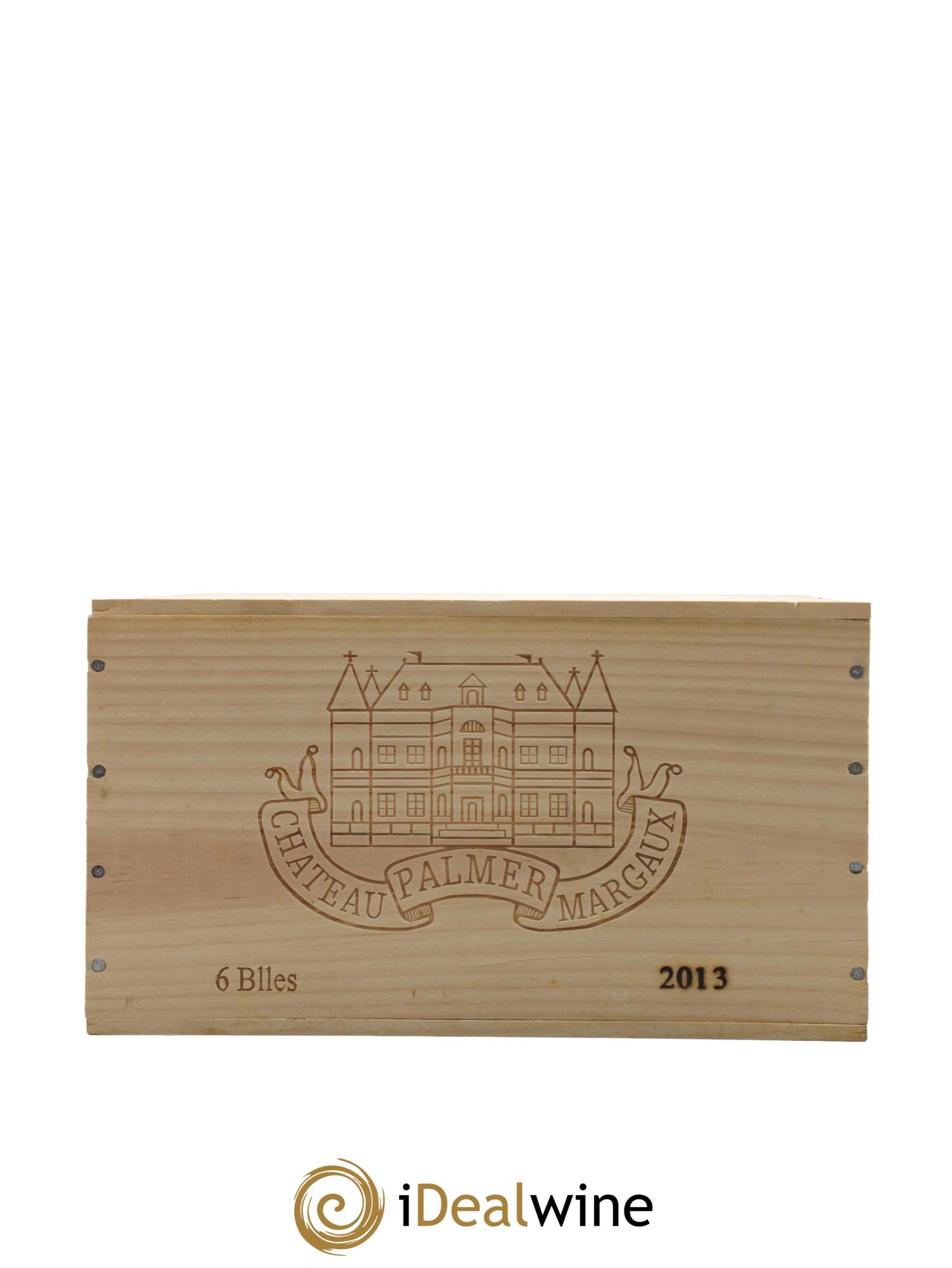 Château Palmer 3ème Grand Cru Classé 2013 - Lot of 6 bottles - 5