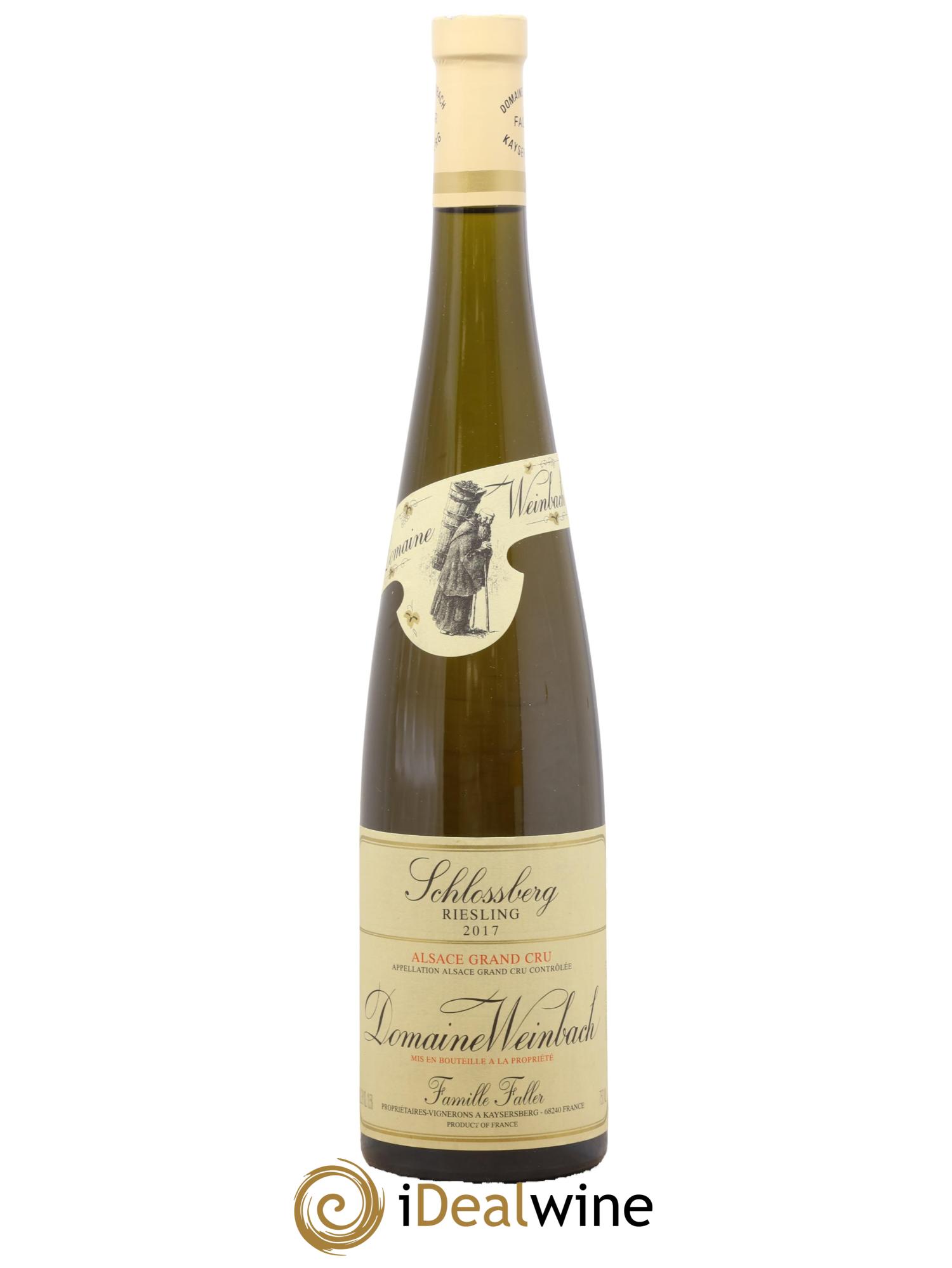 Alsace Grand Cru Schlossberg Riesling Weinbach (Domaine) 2017 - Lot of 1 bottle - 0