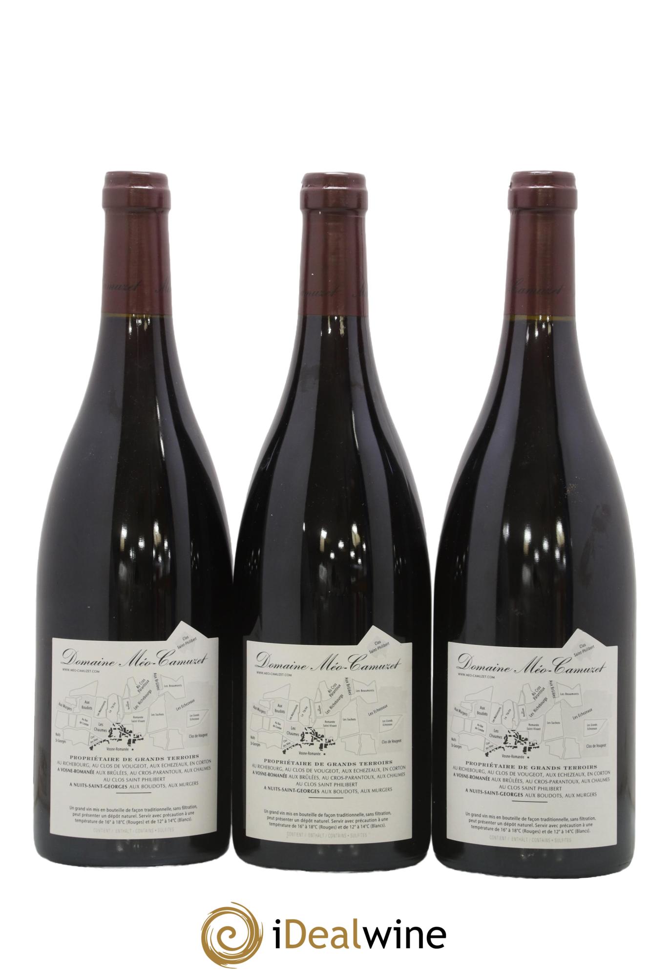 Clos de Vougeot Grand Cru Méo-Camuzet (Domaine) 2008 - Posten von 3 Flaschen - 1