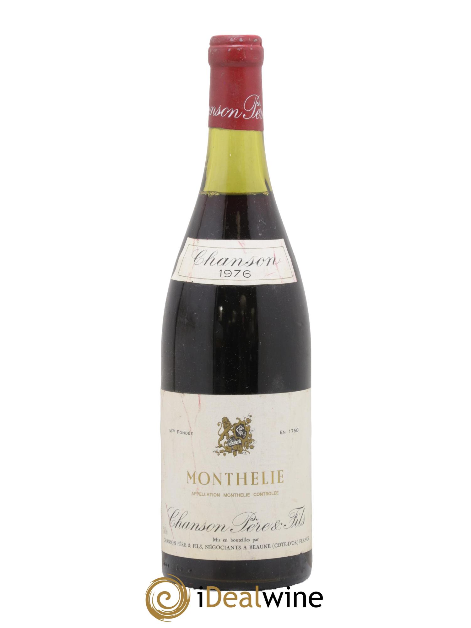Monthélie Chanson 1976 - Lot of 1 bottle - 0