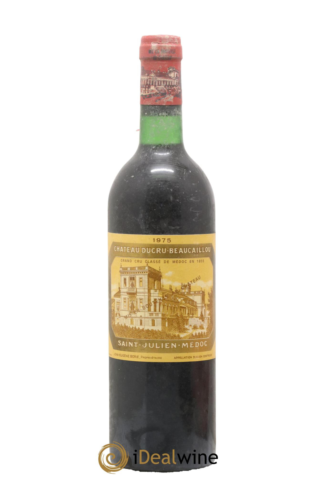 Château Ducru Beaucaillou 2ème Grand Cru Classé 1975 - Posten von 1 Flasche - 0