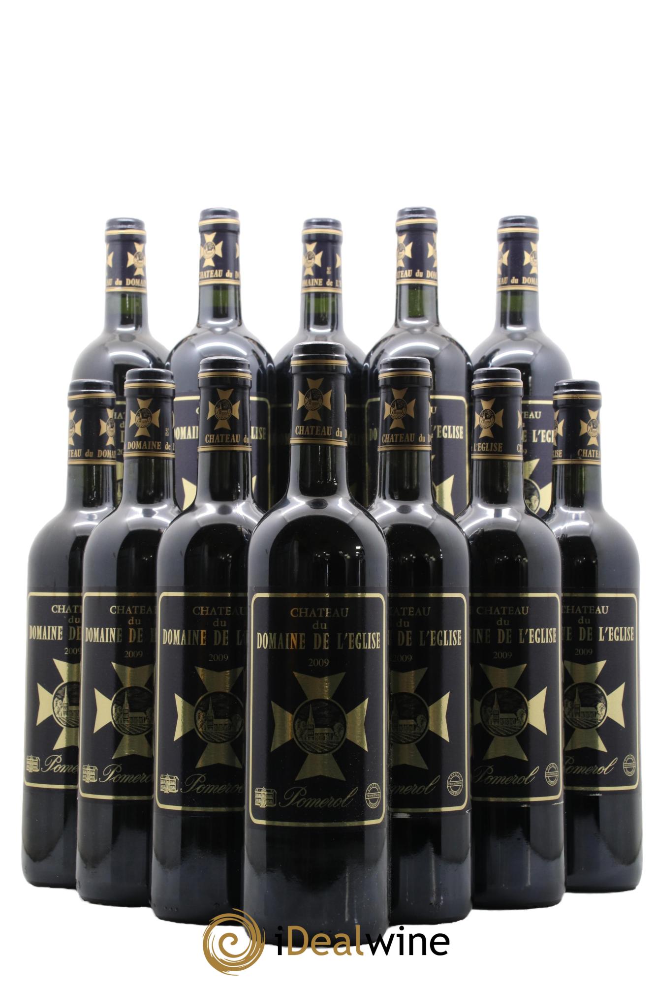 Château du Domaine de l'Église 2009 - Lot de 12 bouteilles - 0