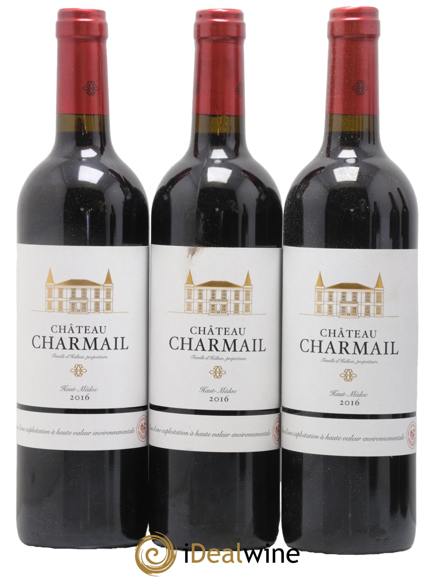 Château Charmail Cru Bourgeois 2016 - Lot of 6 bottles - 1
