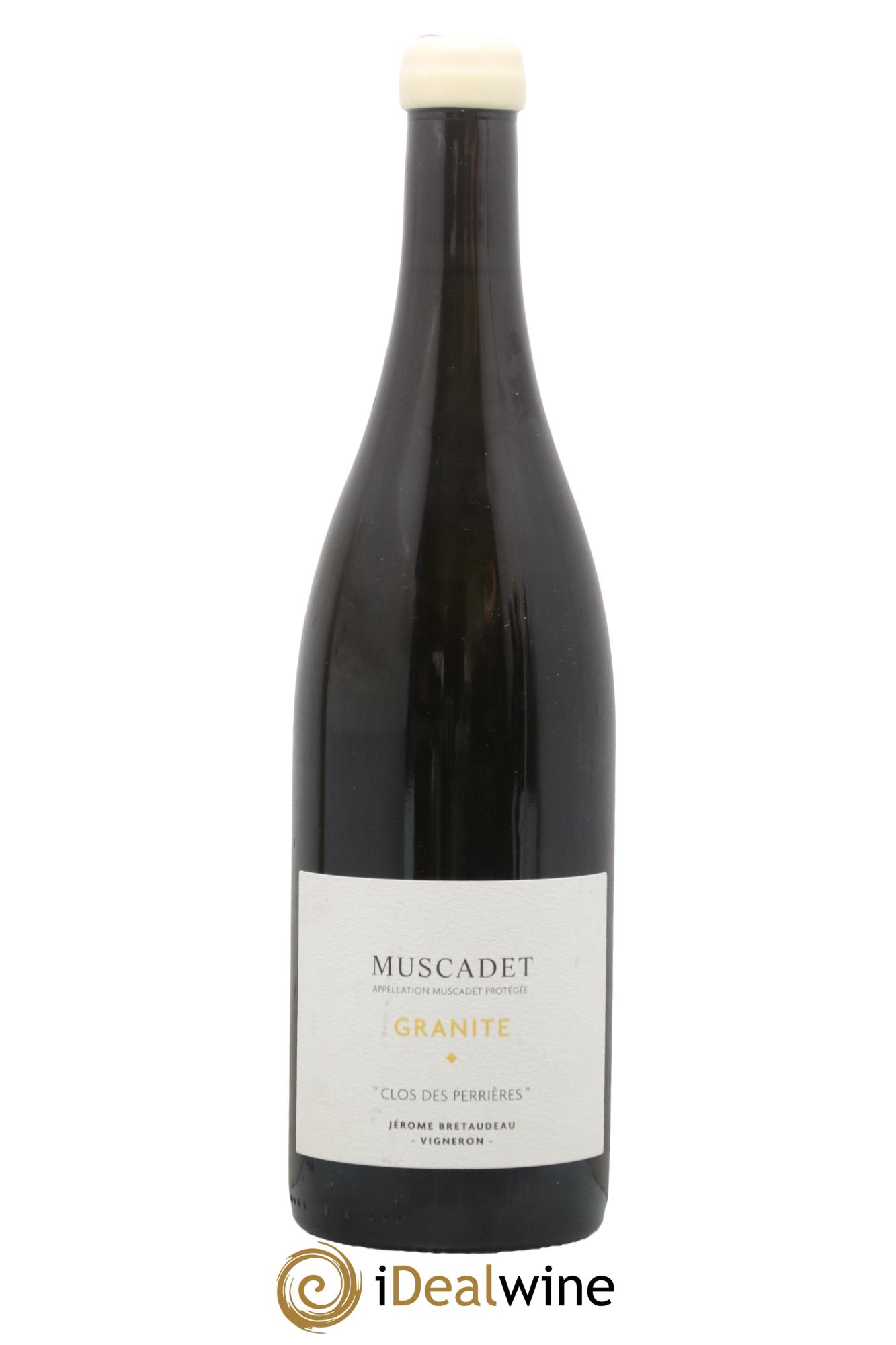 Muscadet-Sèvre-et-Maine Granite Clos des Perrières Jérôme Bretaudeau - Domaine de Bellevue 2019 - Lot de 1 bouteille - 0