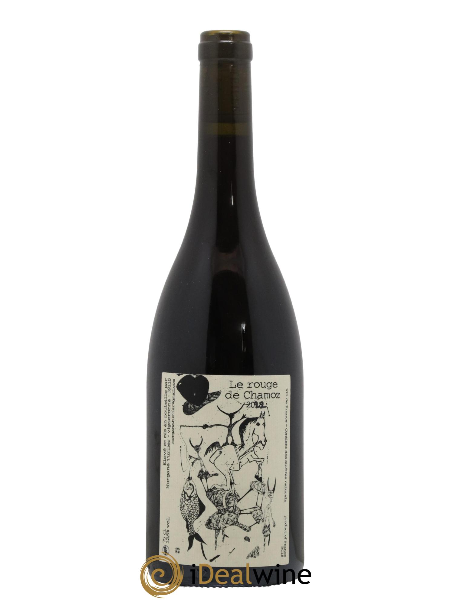 Vin de France Rouge de Chamoz Morgane Turlier 2022 - Lot de 1 bouteille - 0
