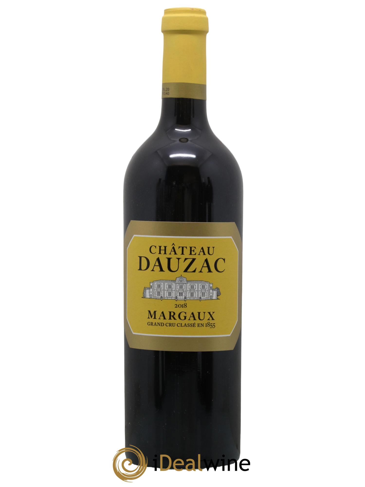 Château Dauzac 5ème Grand Cru Classé 2018 - Lot de 1 bouteille - 0