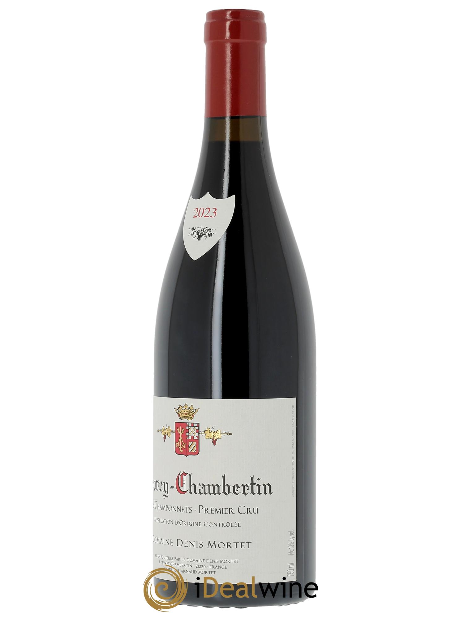 Gevrey-Chambertin 1er Cru Les Champonnets Denis Mortet (Domaine)  2023 - Lot of 1 bottle - 1