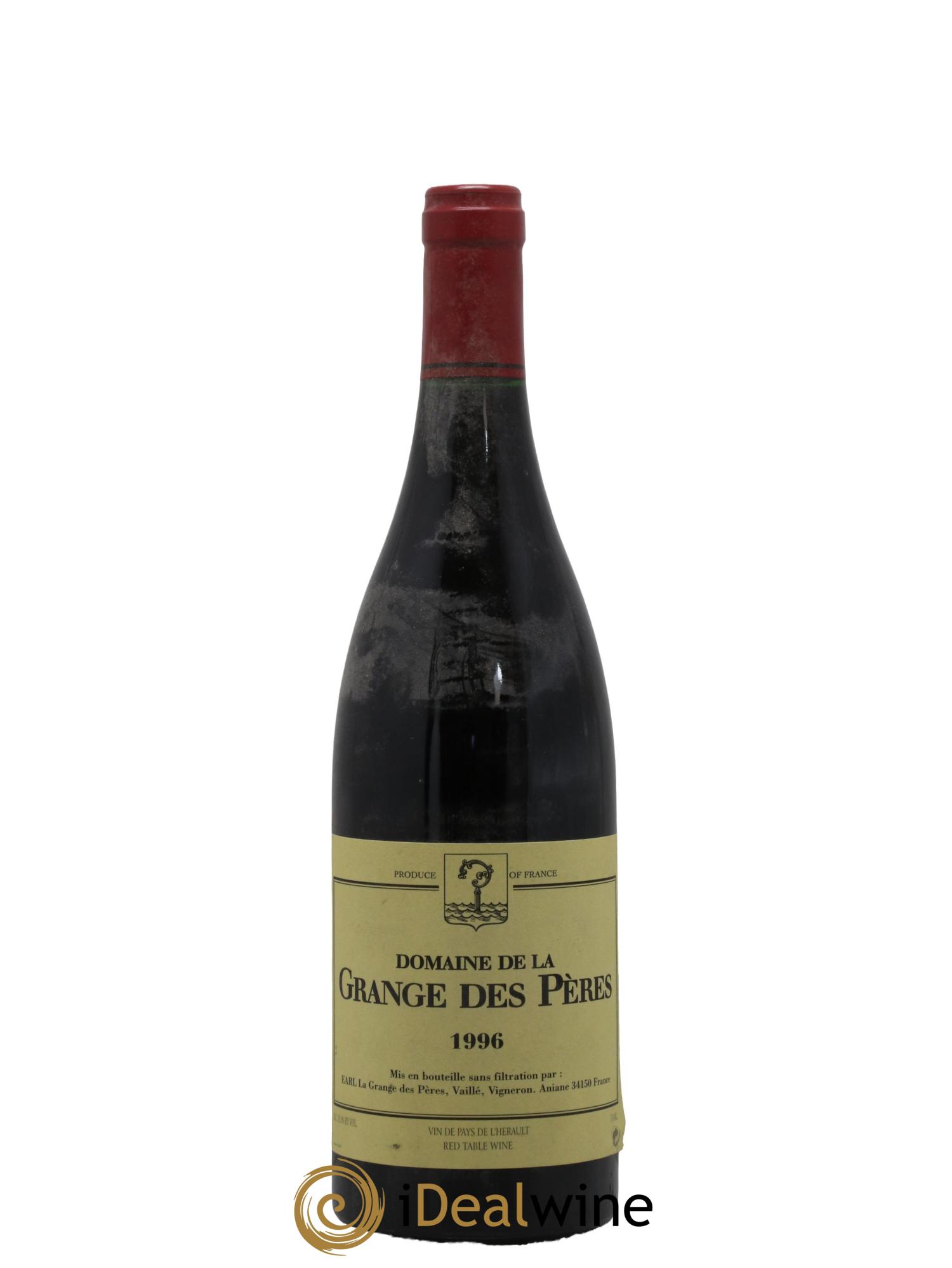 Pays d'Hérault Grange des Pères Laurent Vaillé 1996 - Lot de 1 bouteille - 0
