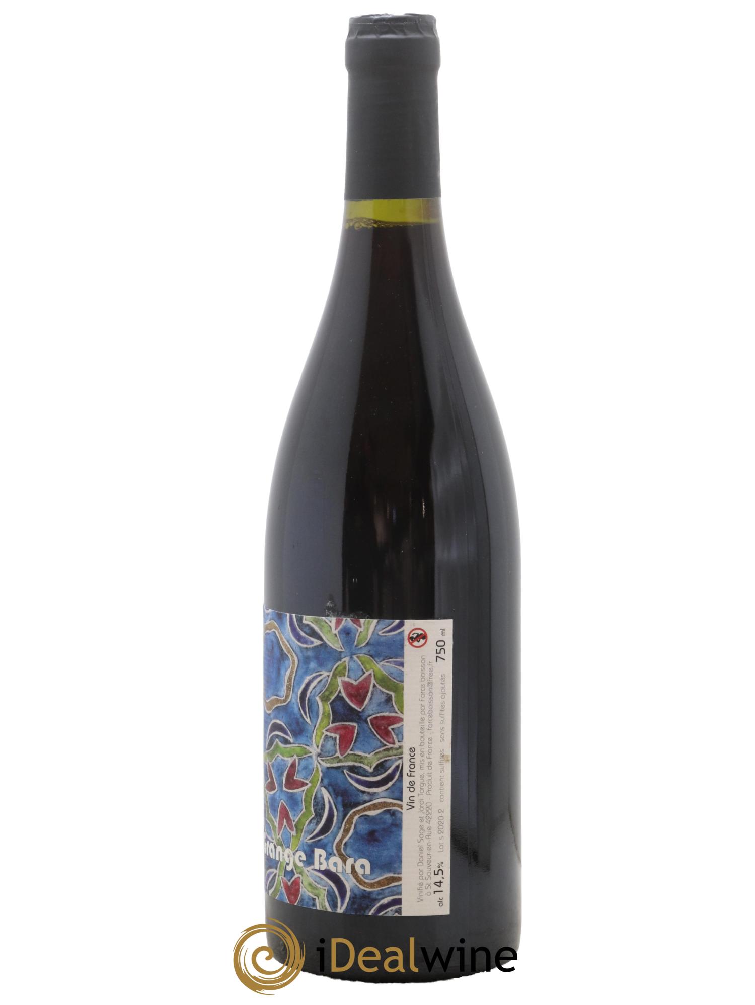 Vin de France Grange Bara Daniel Sage  2018 - Lot of 1 bottle - 1