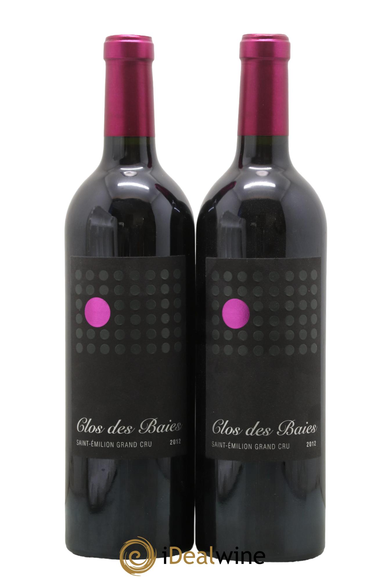 Saint-Émilion Grand Cru Clos des Baies 2012 - Posten von 2 Flaschen - 0