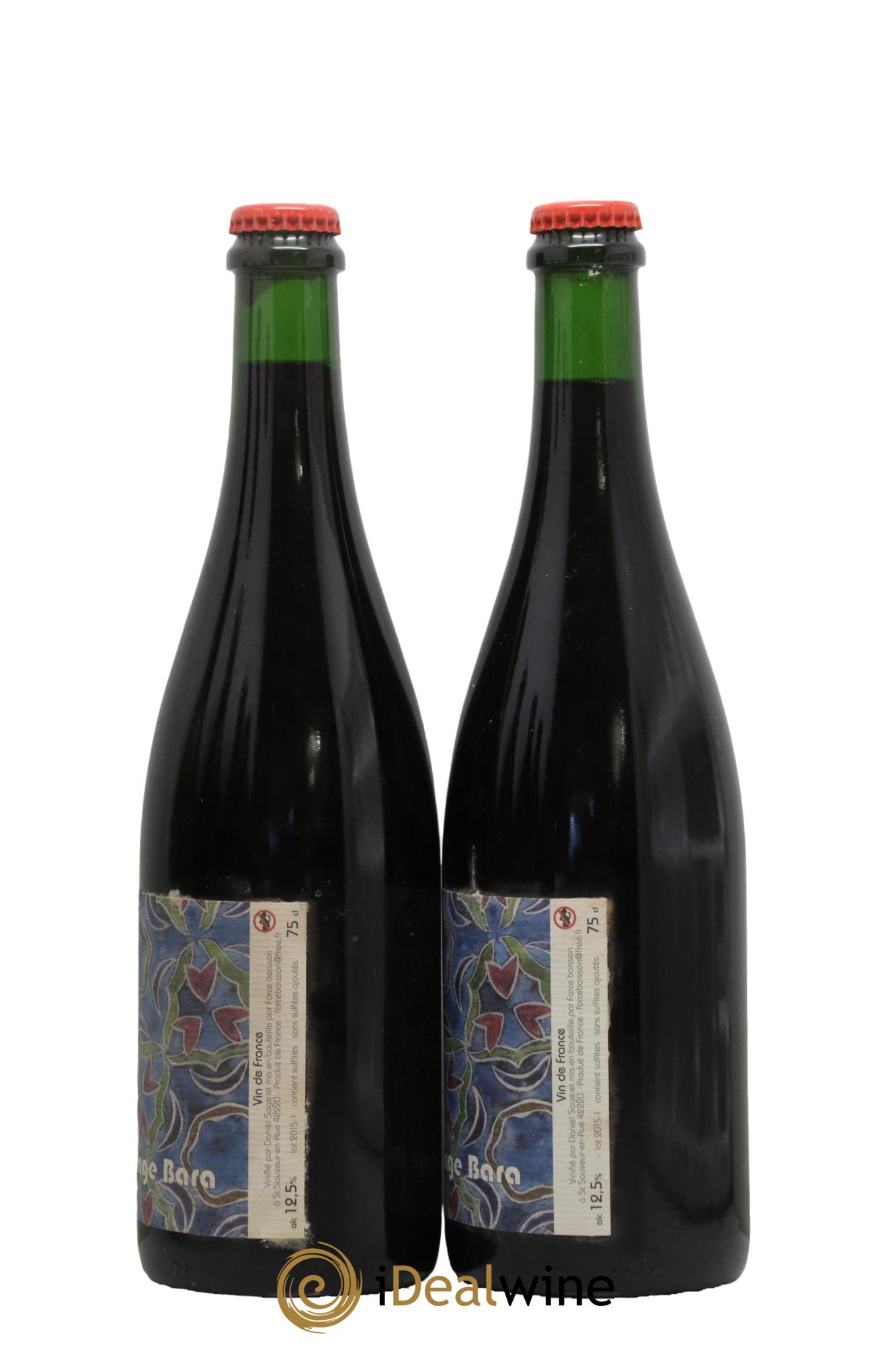 Vin de France Grange Bara Daniel Sage 2014 - Lot of 2 bottles - 1