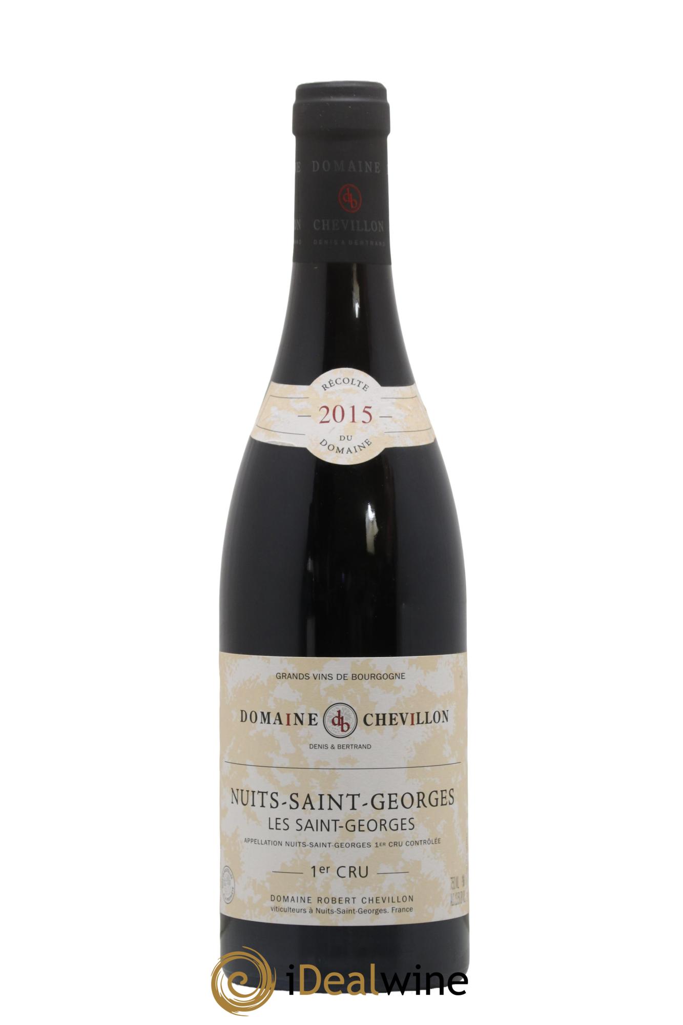 Nuits-Saint-Georges 1er Cru Les Saint Georges Robert Chevillon 2015 - Lot de 1 bouteille - 0