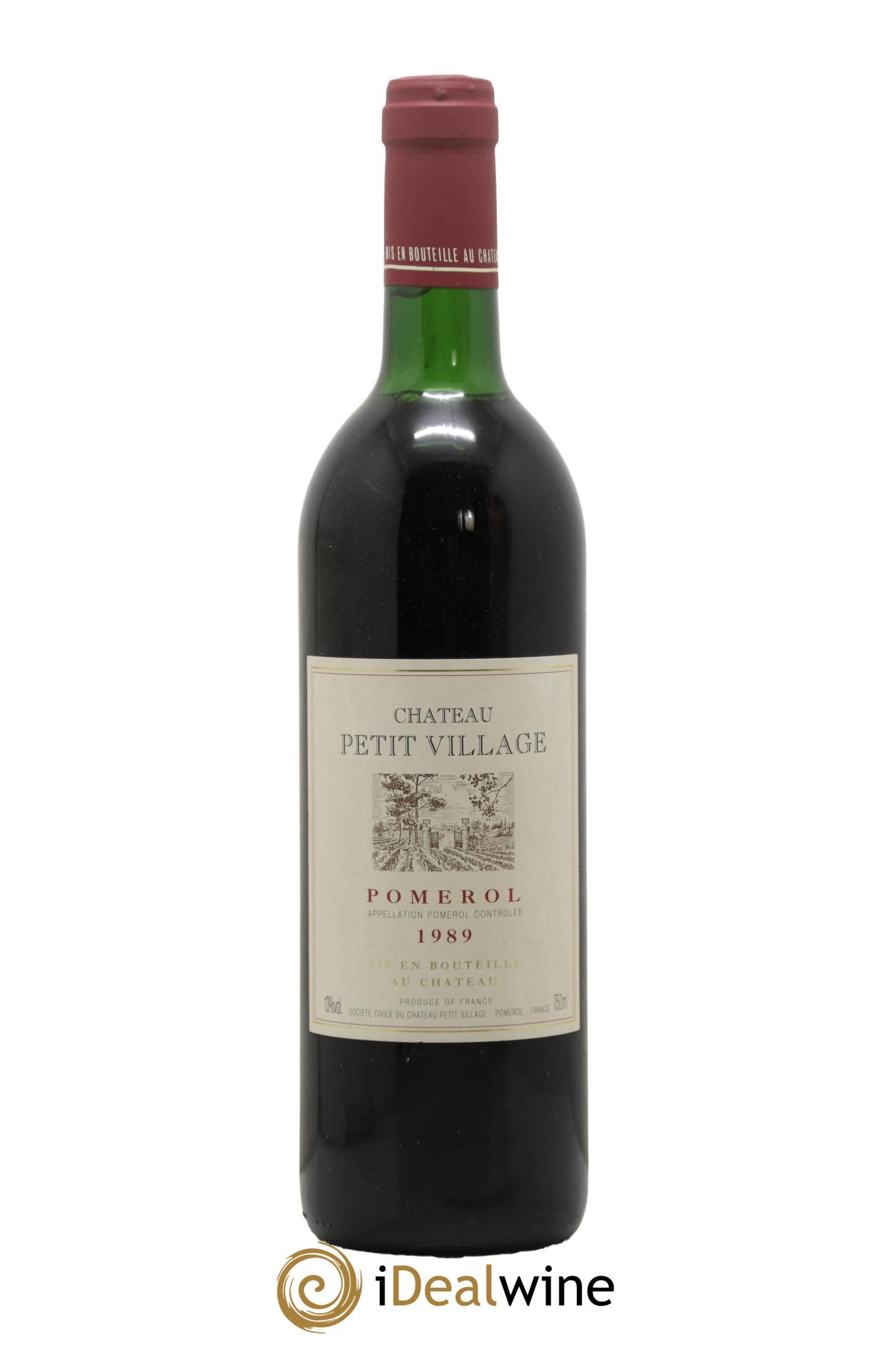 Château Petit Village 1989 - Lotto di 1 bottiglia - 0