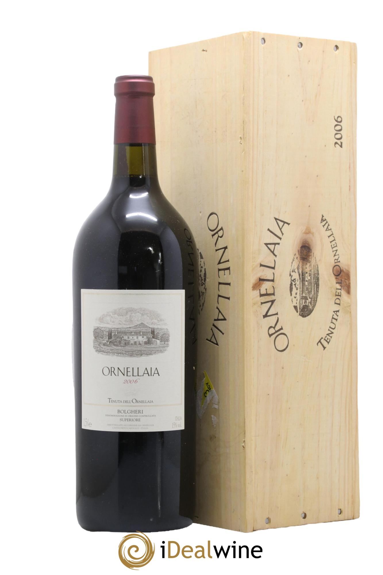 Bolgheri DOC Superiore Ornellaia Tenuta Dell'Ornellaia - Frescobaldi 2006 - Lot de 1 magnum - 0