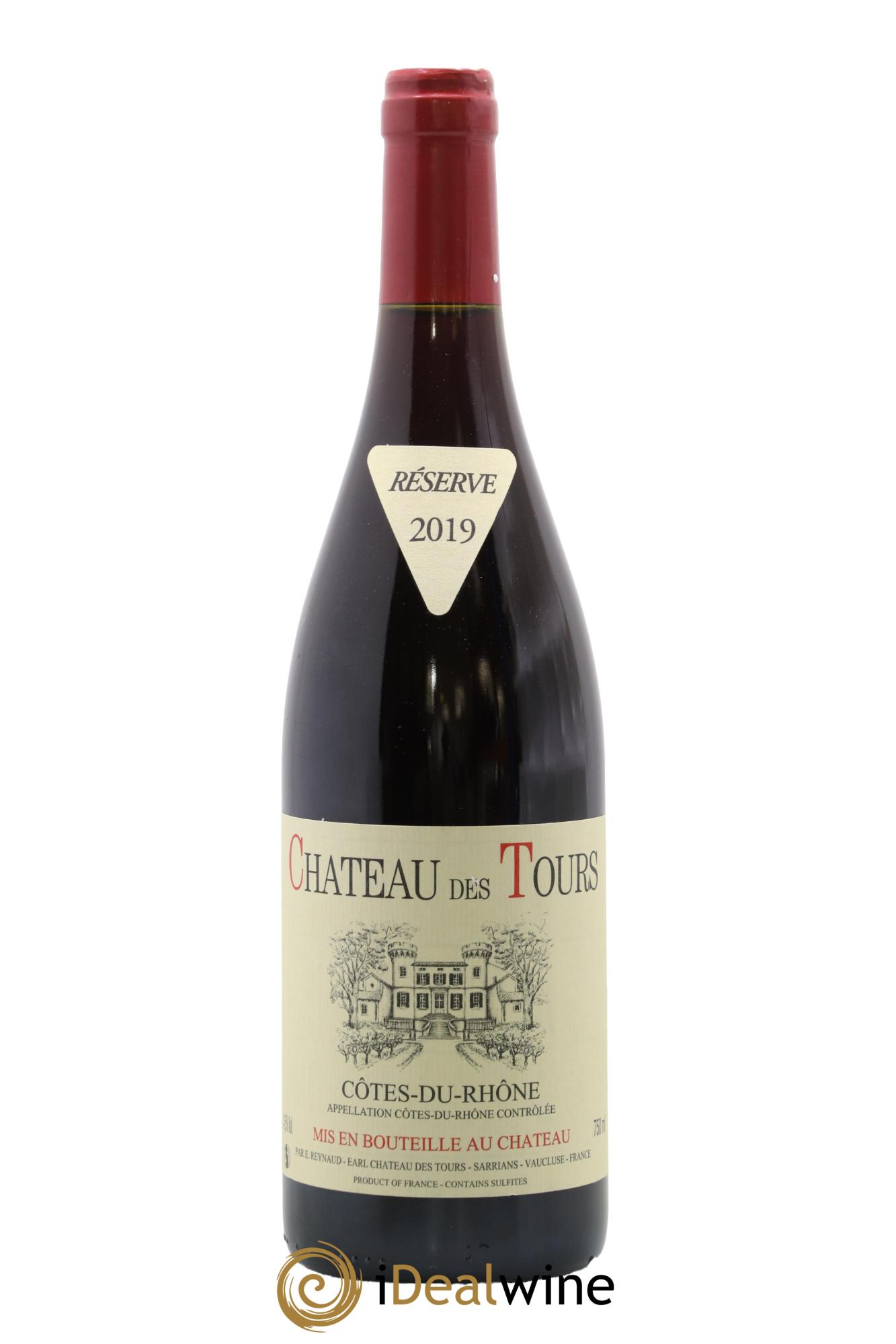 Côtes-du-Rhône Château des Tours Emmanuel Reynaud 2019 - Lot of 1 bottle - 0