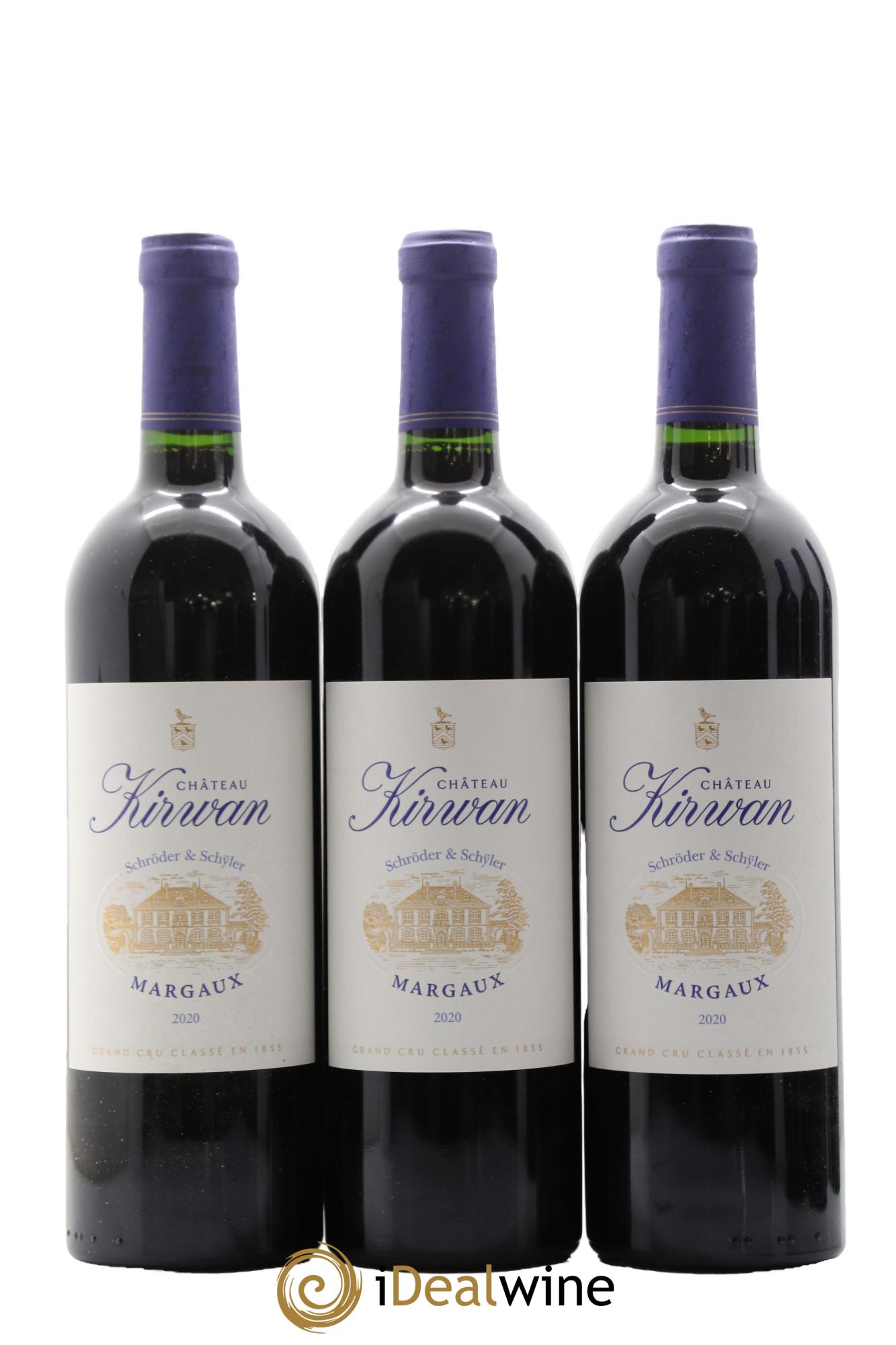 Château Kirwan 3ème Grand Cru Classé 2020 - Lot de 6 bouteilles - 1