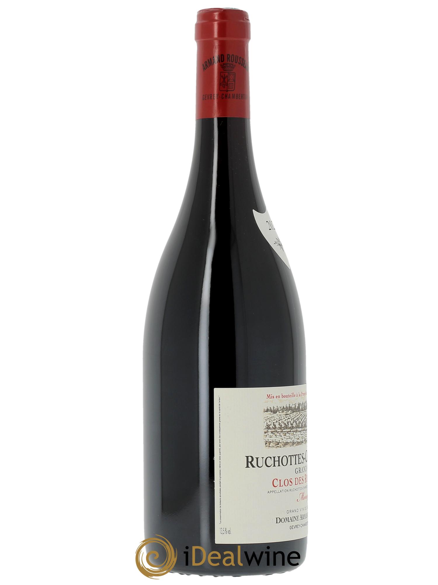 Ruchottes-Chambertin Grand Cru Clos des Ruchottes Armand Rousseau (Domaine) 2022 - Lot of 1 bottle - 1