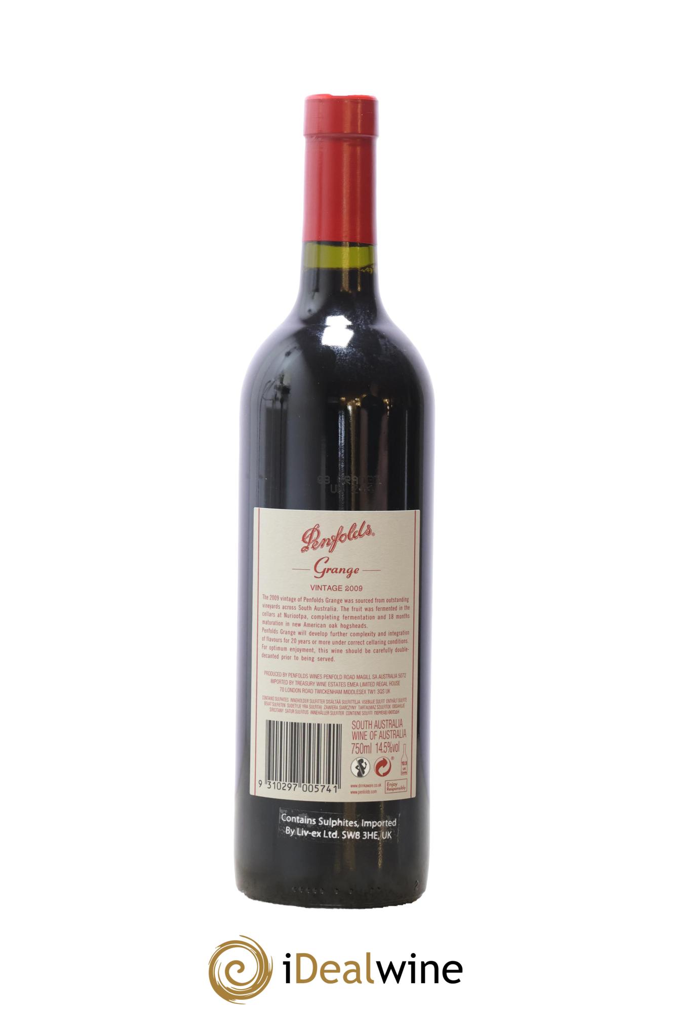 South Australia Penfolds Wines Grange Bin 95 2009 - Posten von 1 Flasche - 1