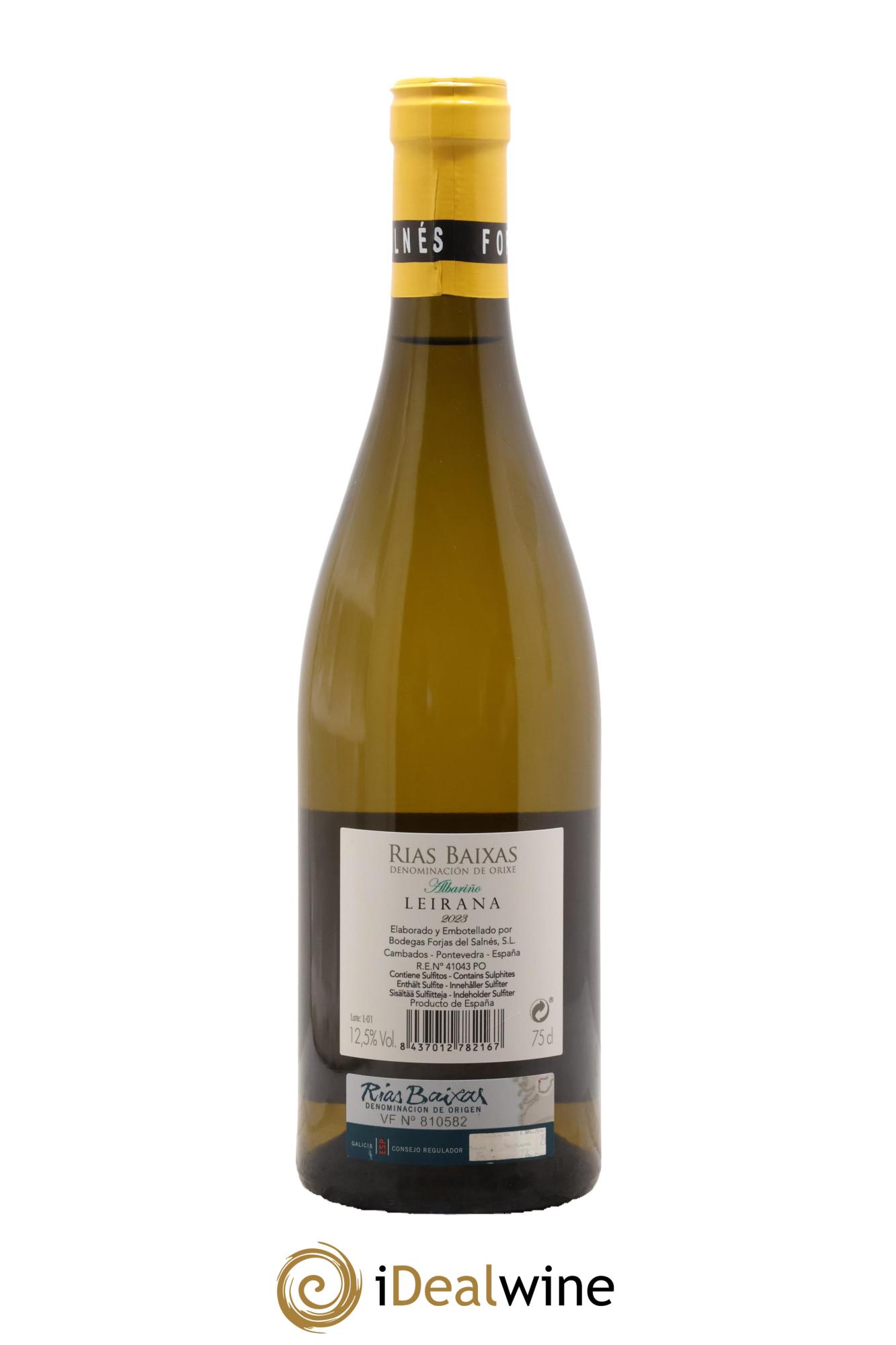 Rias Baixas DO Forjas del Salnés Leirana 2023 - Lotto di 1 bottiglia - 1