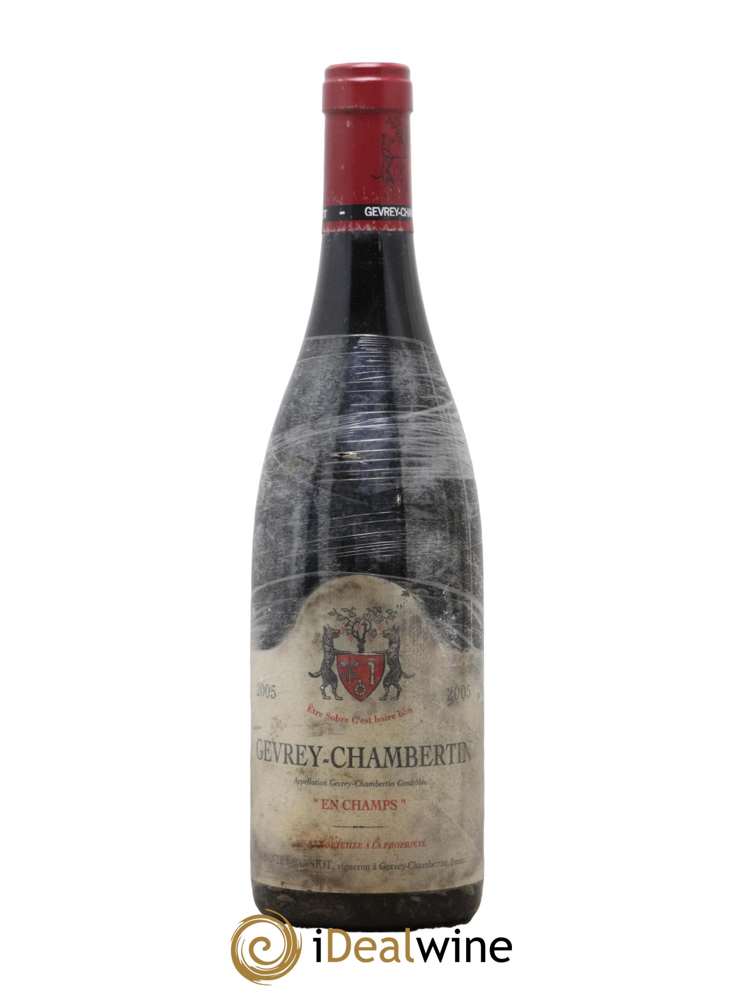 Gevrey-Chambertin En Champs Geantet-Pansiot 2005 - Lotto di 1 bottiglia - 0