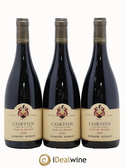 Corton Grand Cru Cuvée du Bourdon Ponsot (Domaine) 2018 - Lot of 6 bottles - 1